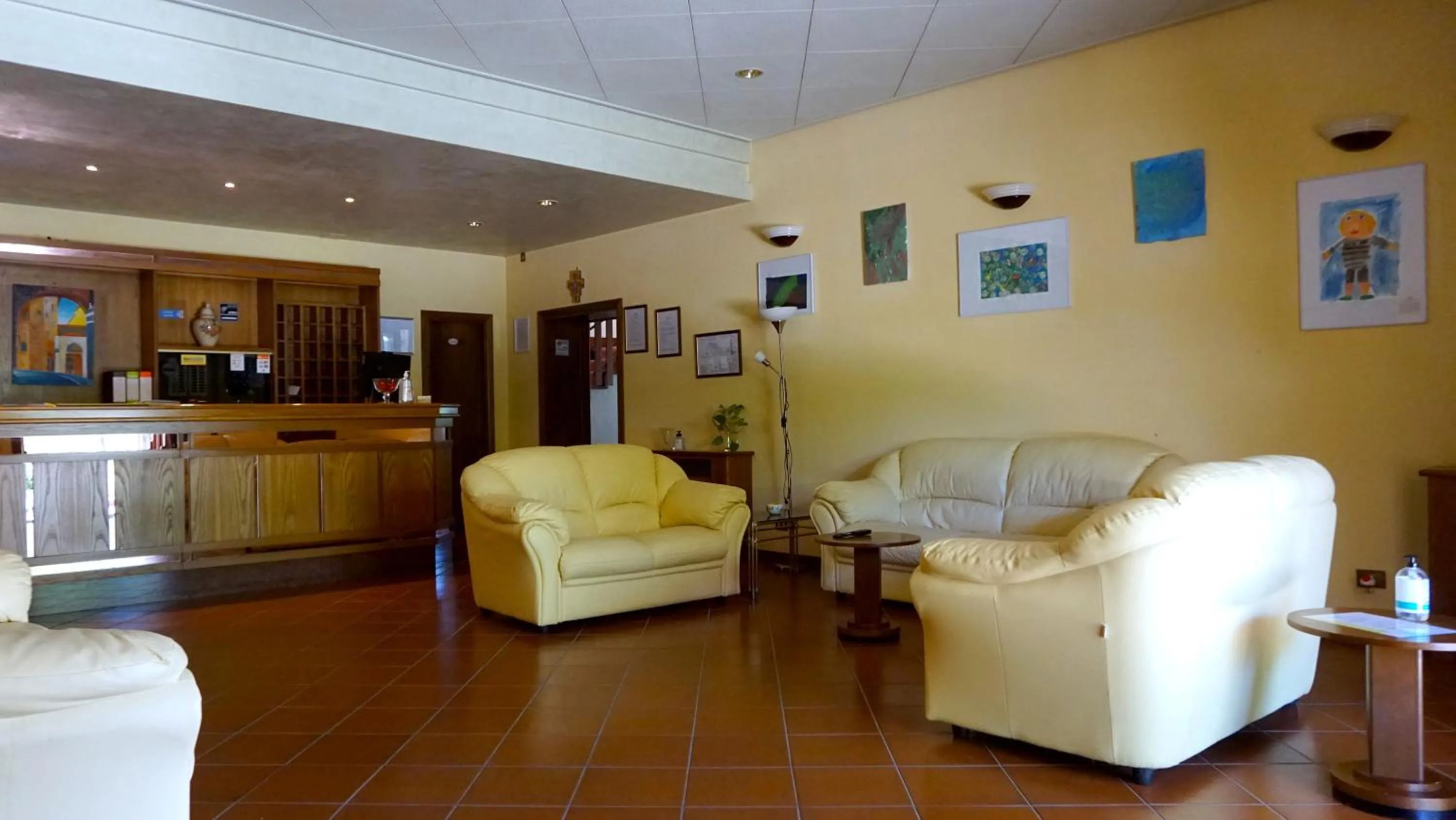 Lobby or reception in Hotel La Torretta