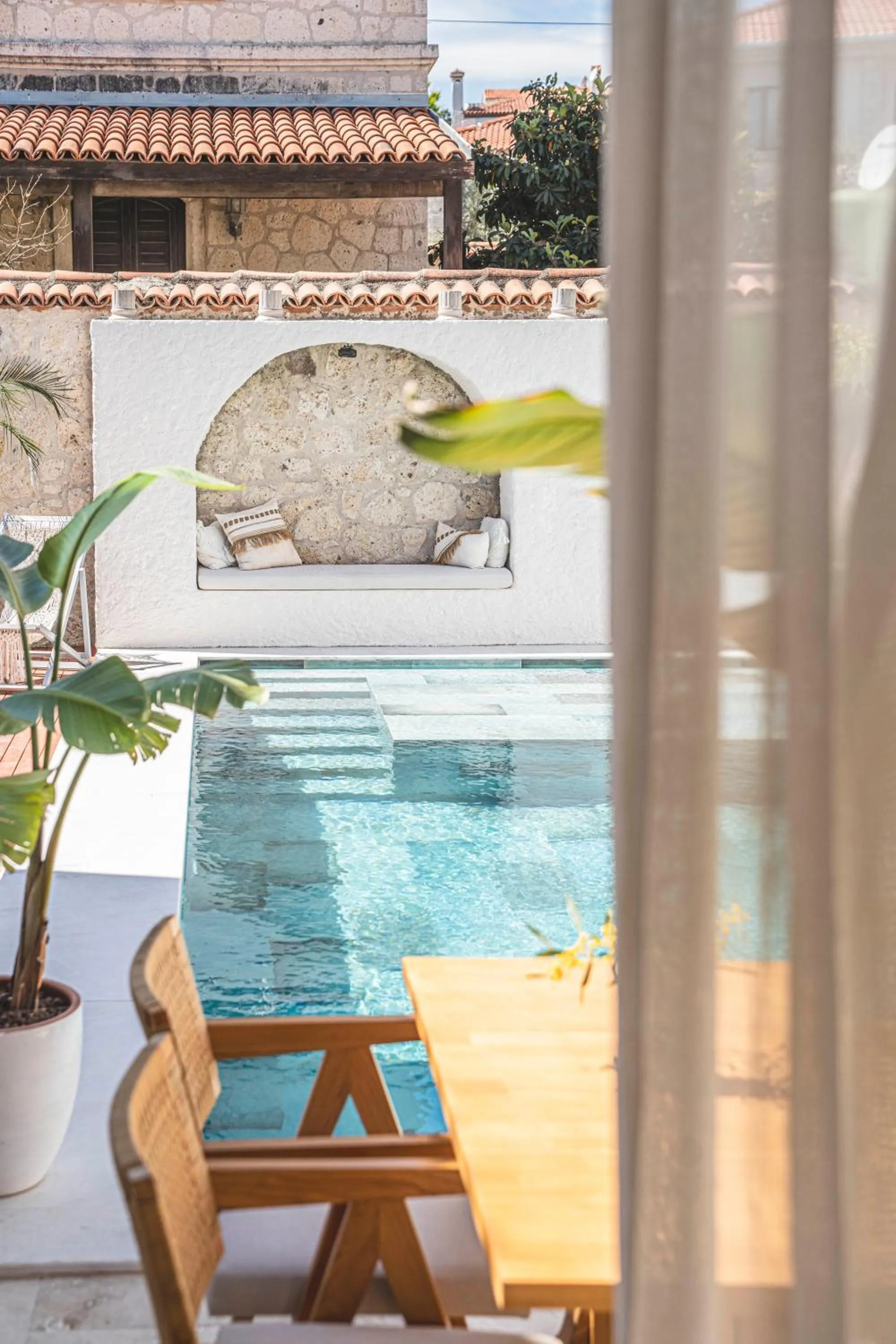 Swimming pool in Voger Alaçatı Köyiçi