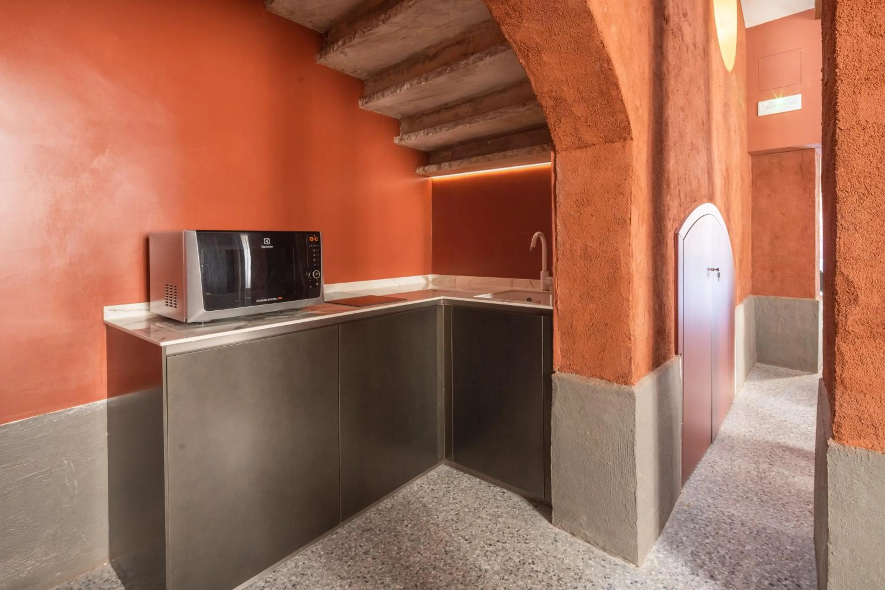 kitchen in Ninfea Luxury Suites