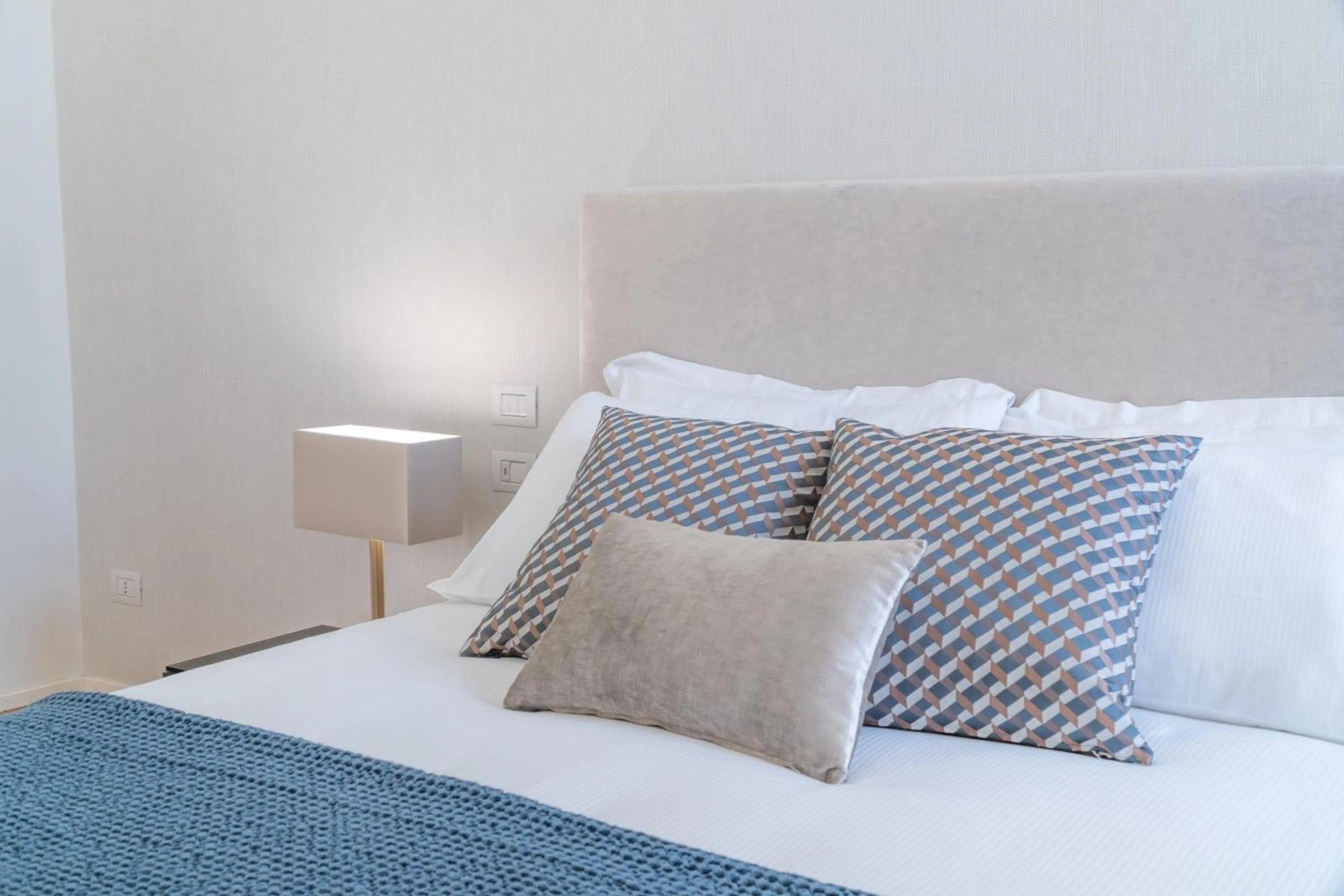 Bed in Ninfea Luxury Suites