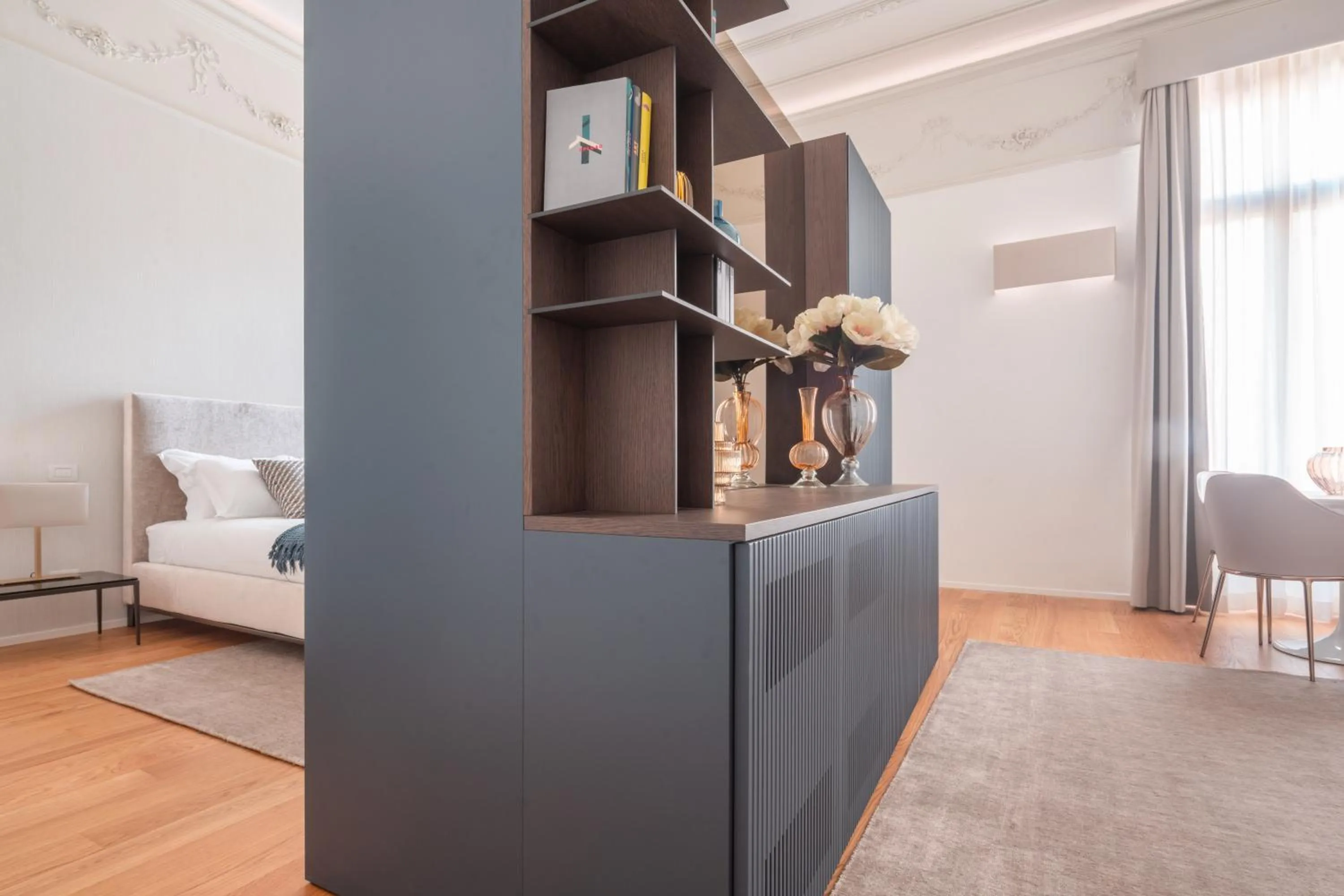 Bed in Ninfea Luxury Suites