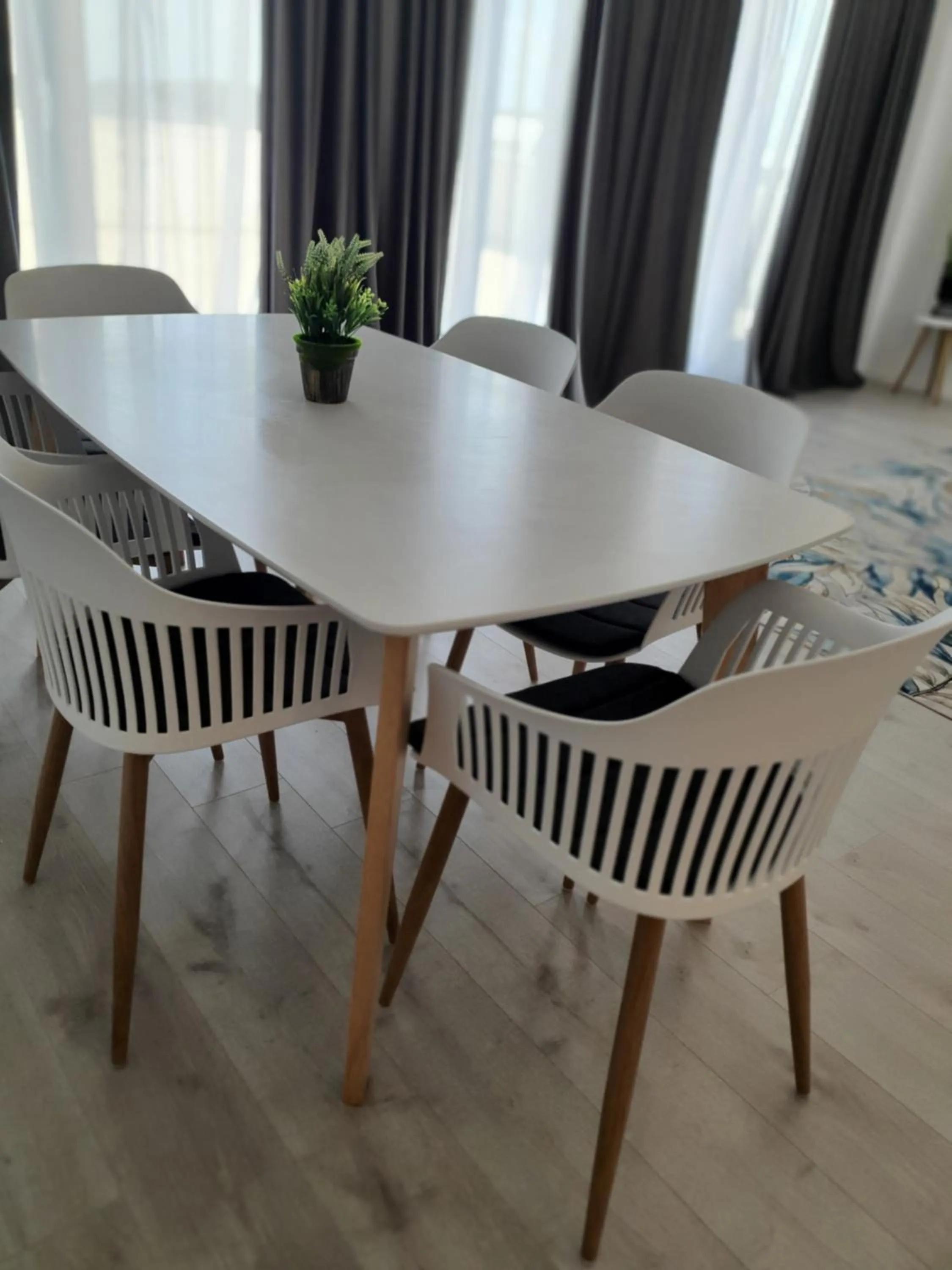 Living room in Grey Residence Apartments