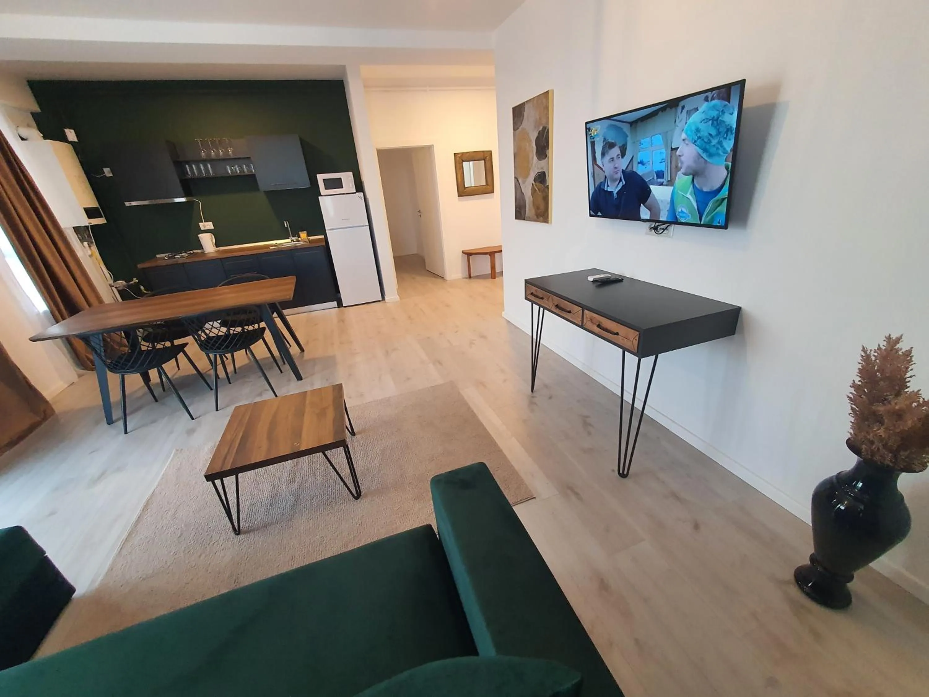 Living room in Grey Residence Apartments
