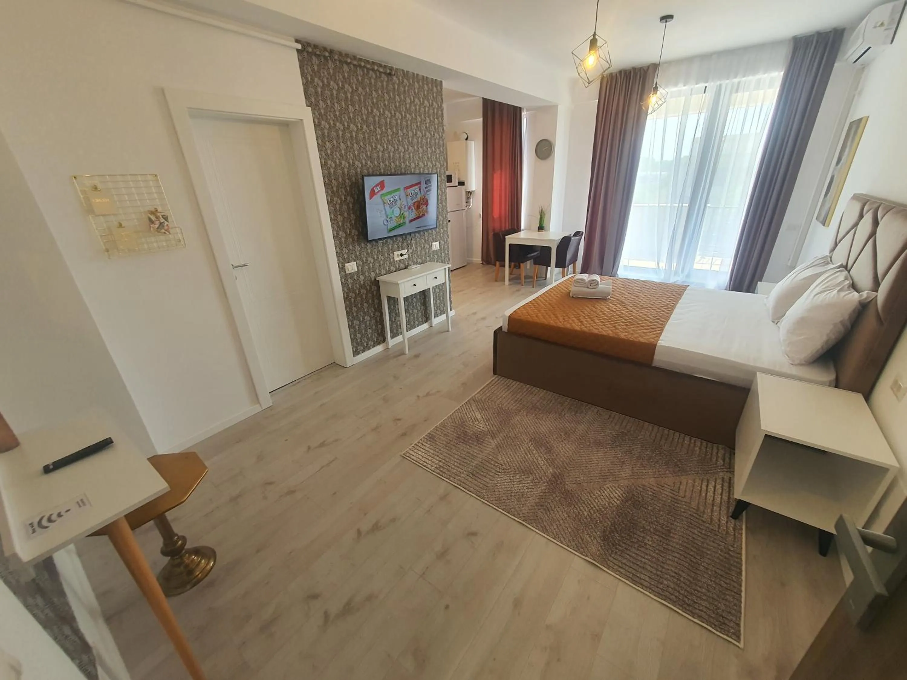 Photo of the whole room, Bed in Grey Residence Apartments