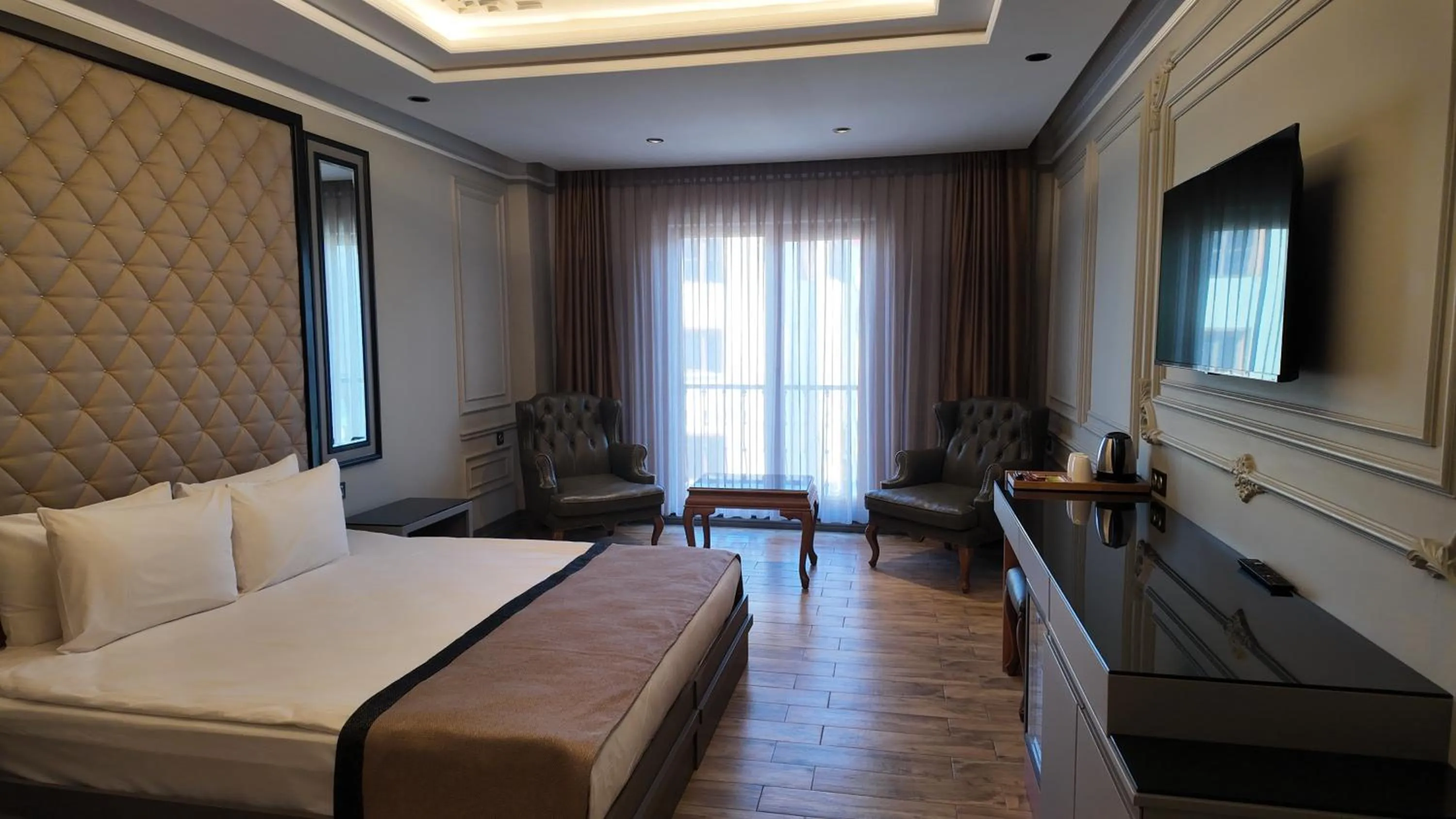 Bed in Lala Grand Hotel