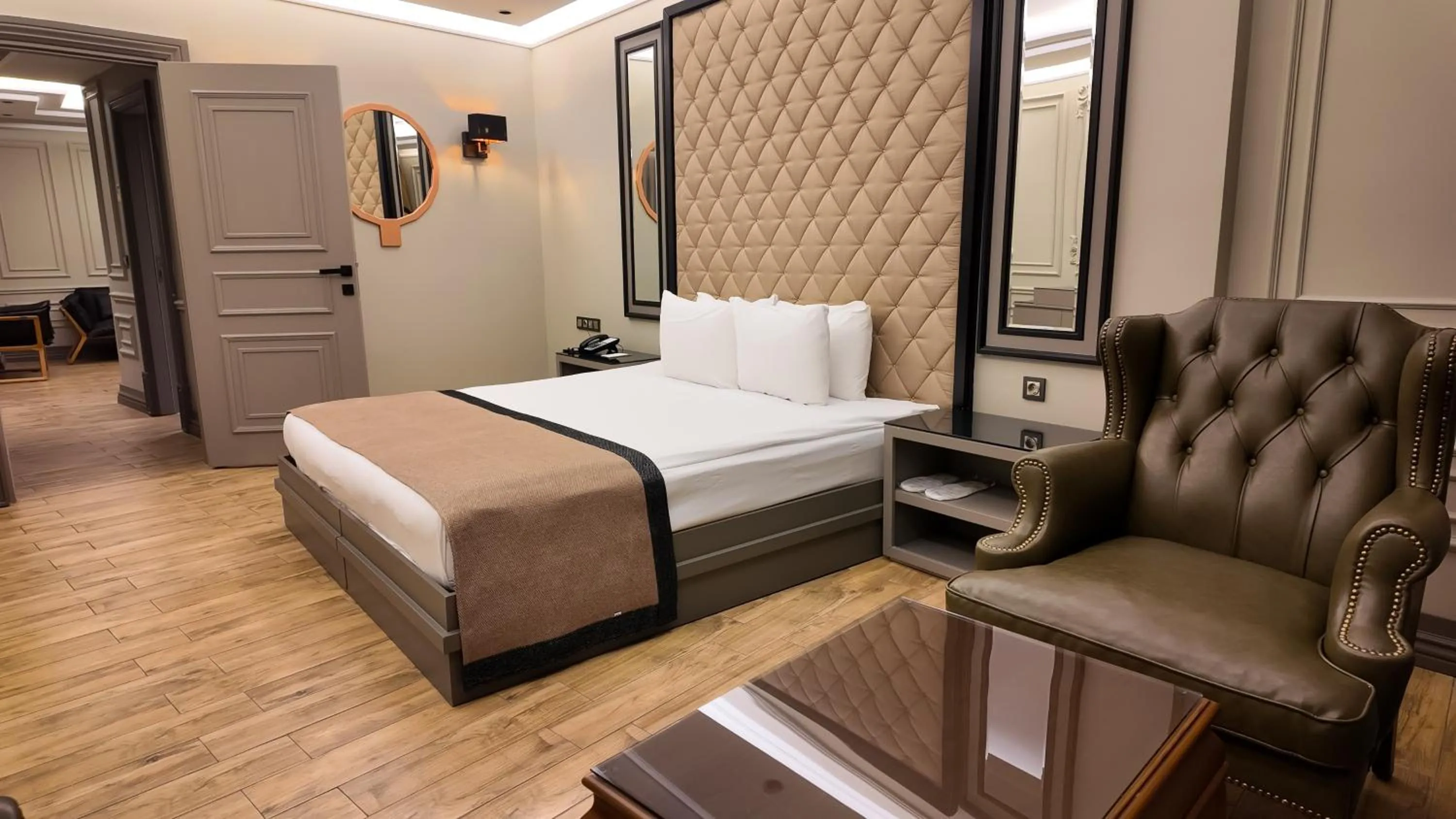 Bed in Lala Grand Hotel