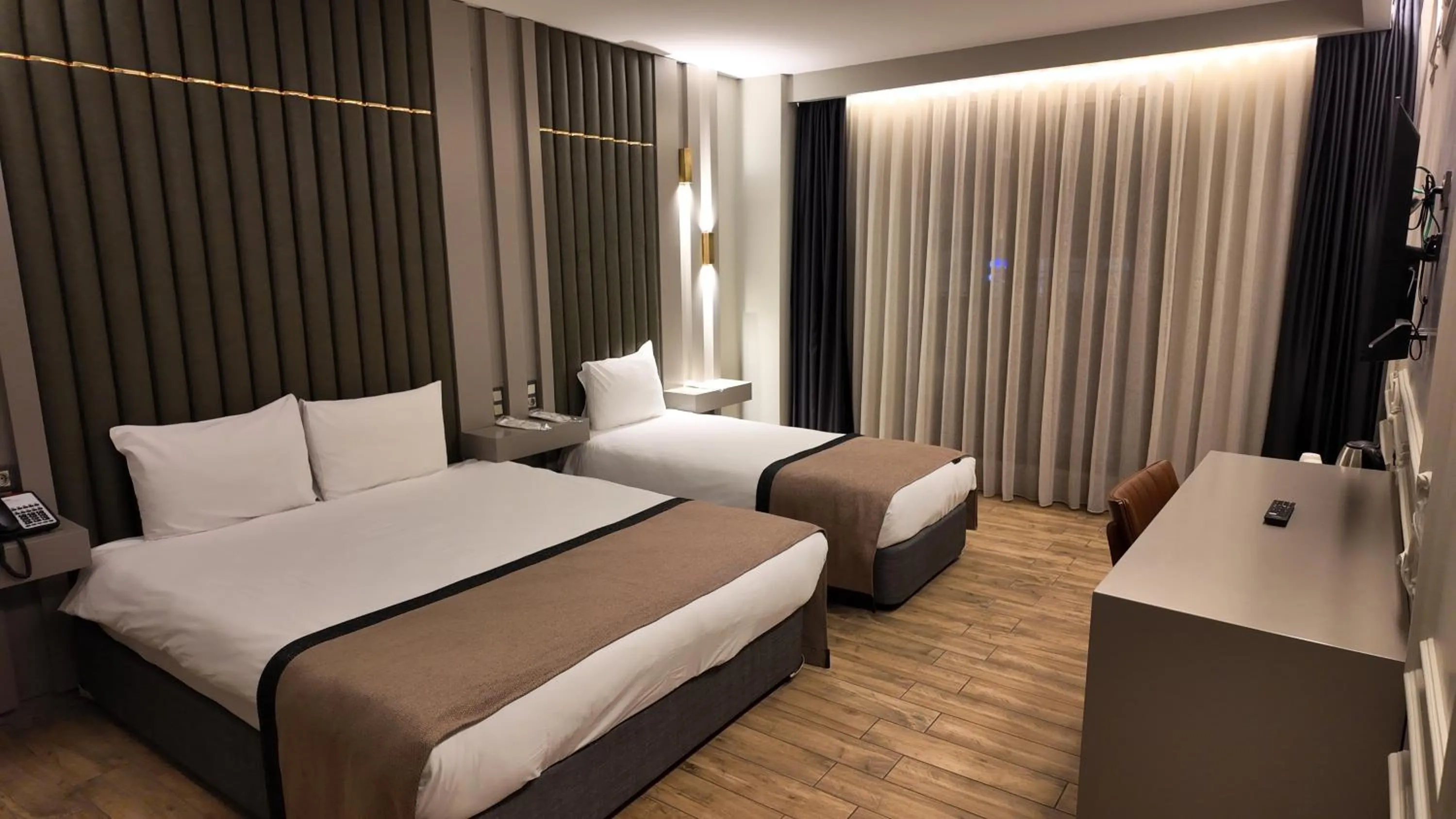 Bed in Lala Grand Hotel