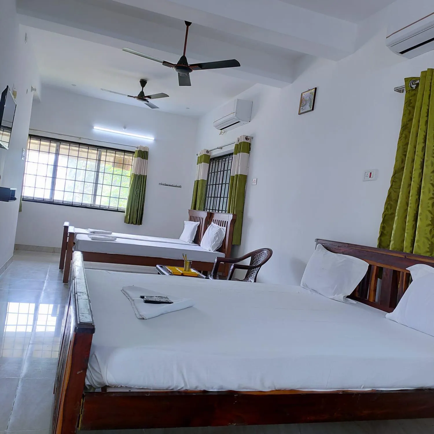Bed in Ocean Sands Residency
