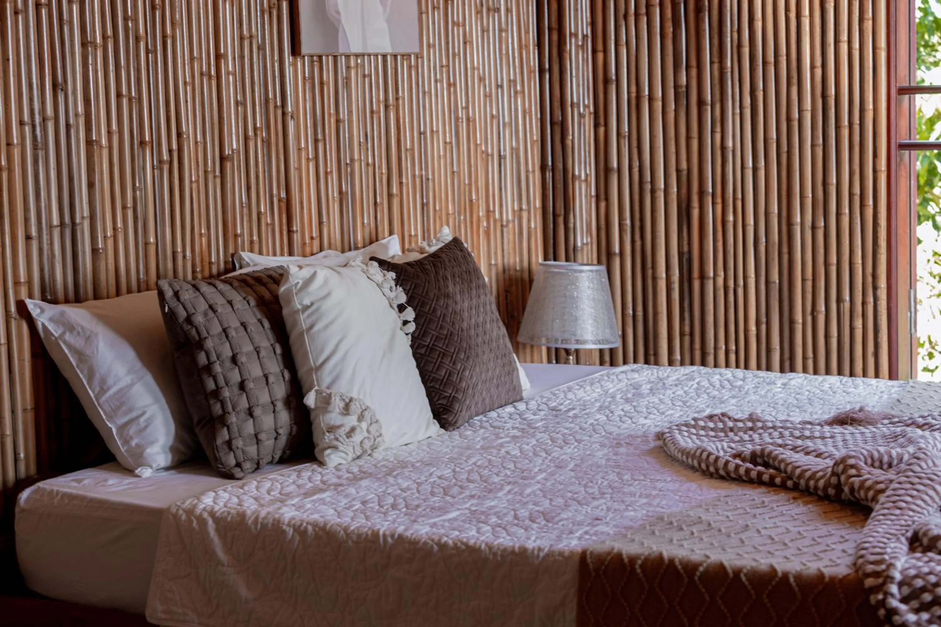 Bed in Bamboo Hill Villa