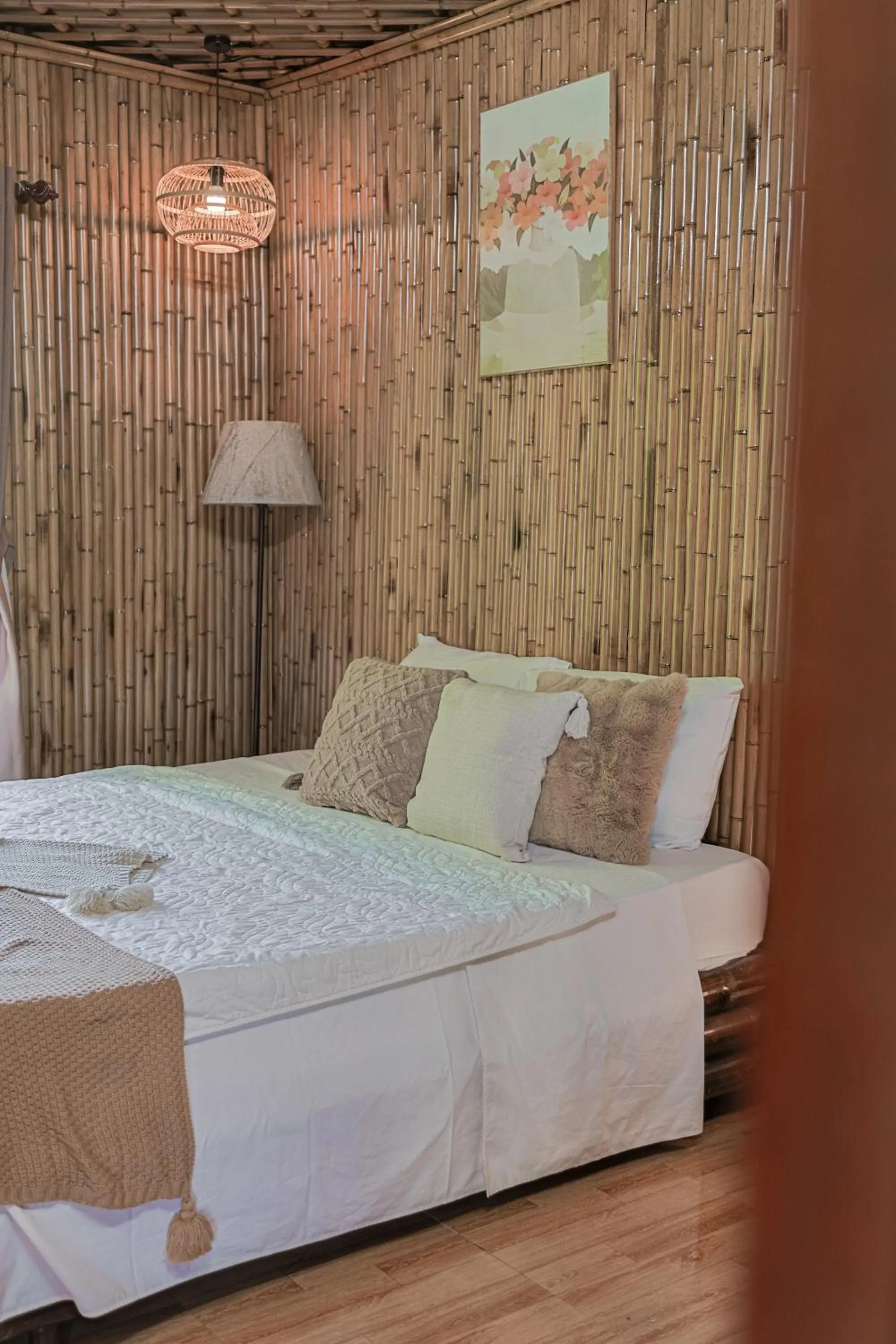 Bed in Bamboo Hill Villa