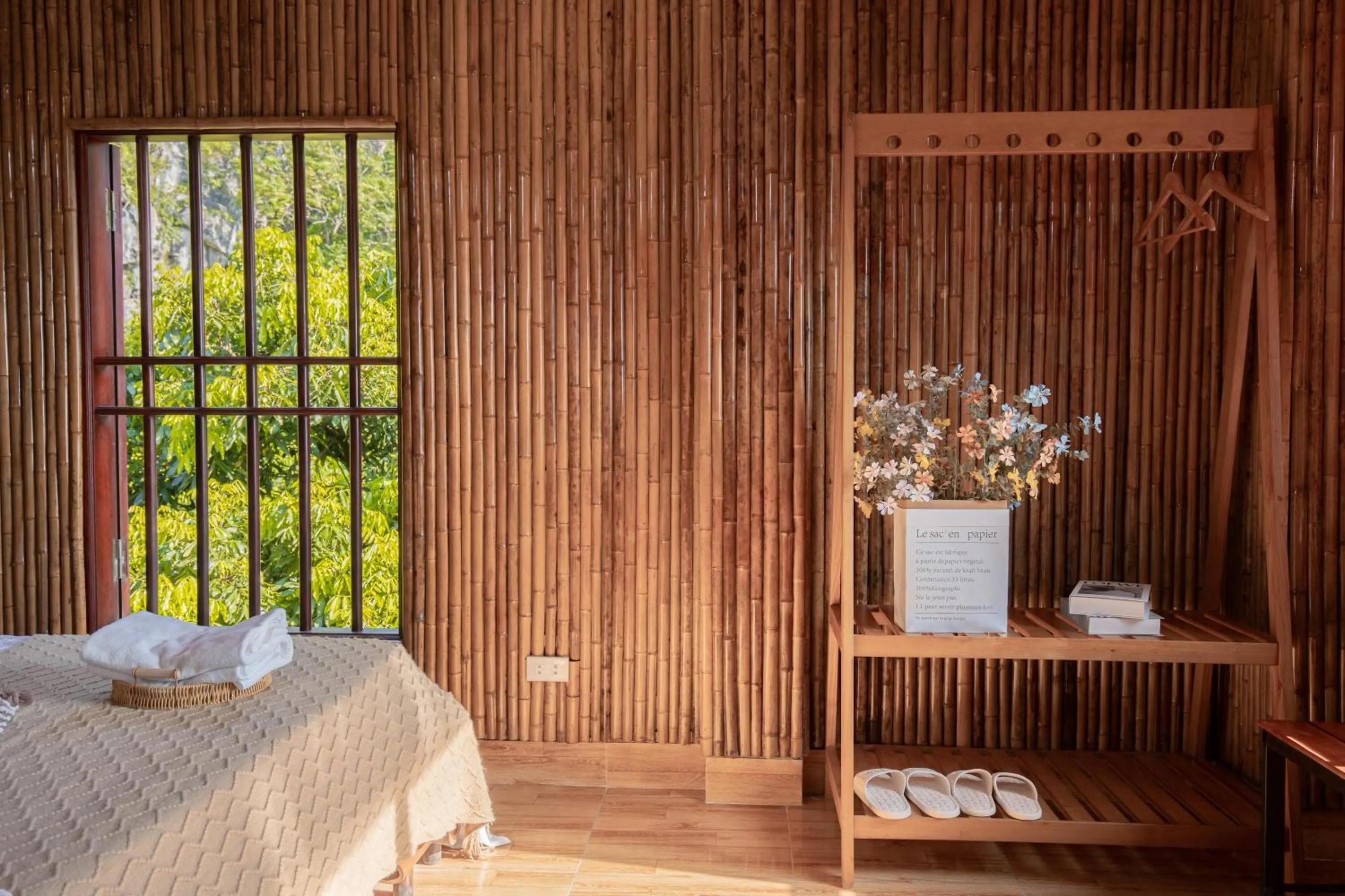 Bed in Bamboo Hill Villa