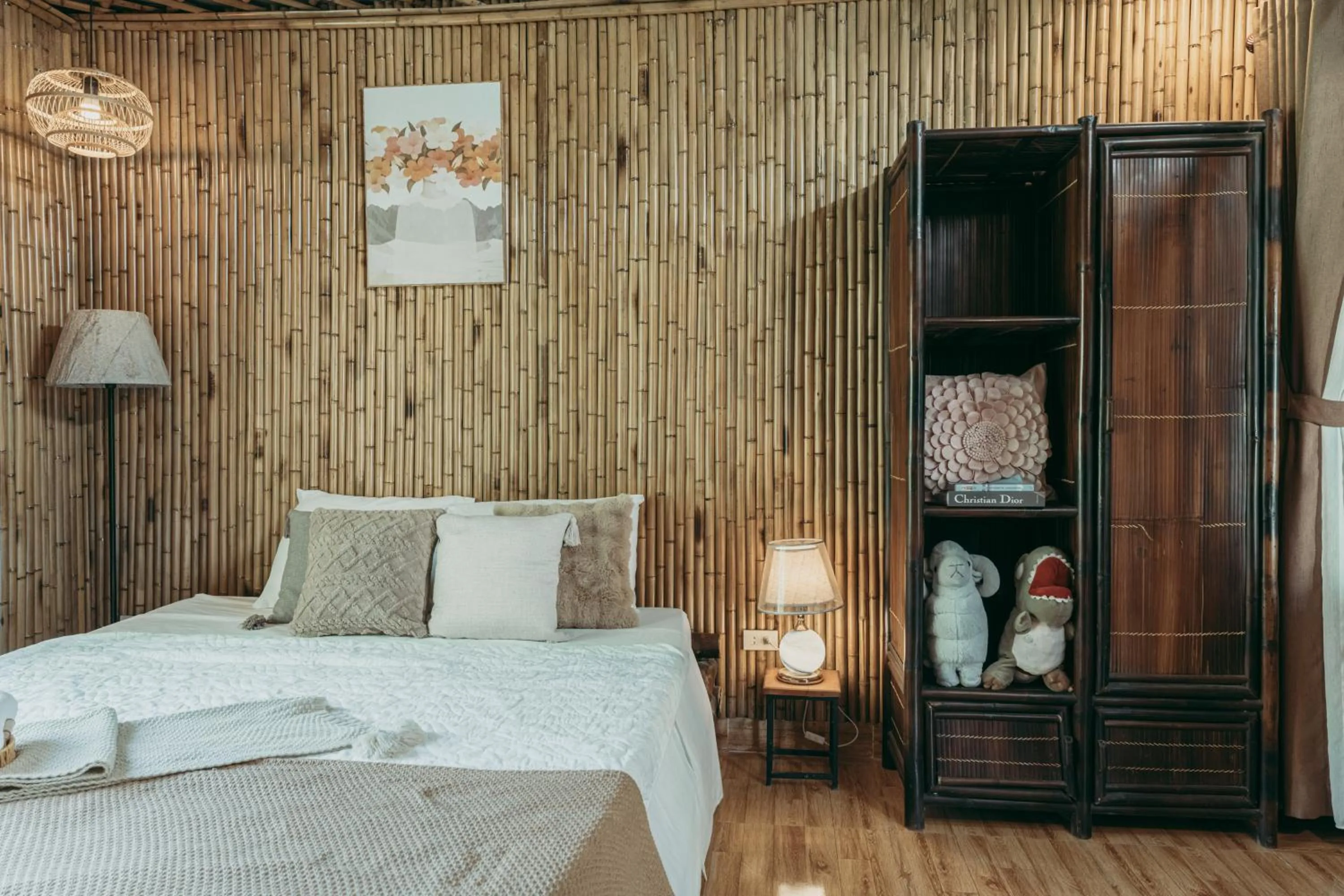 Bed in Bamboo Hill Villa