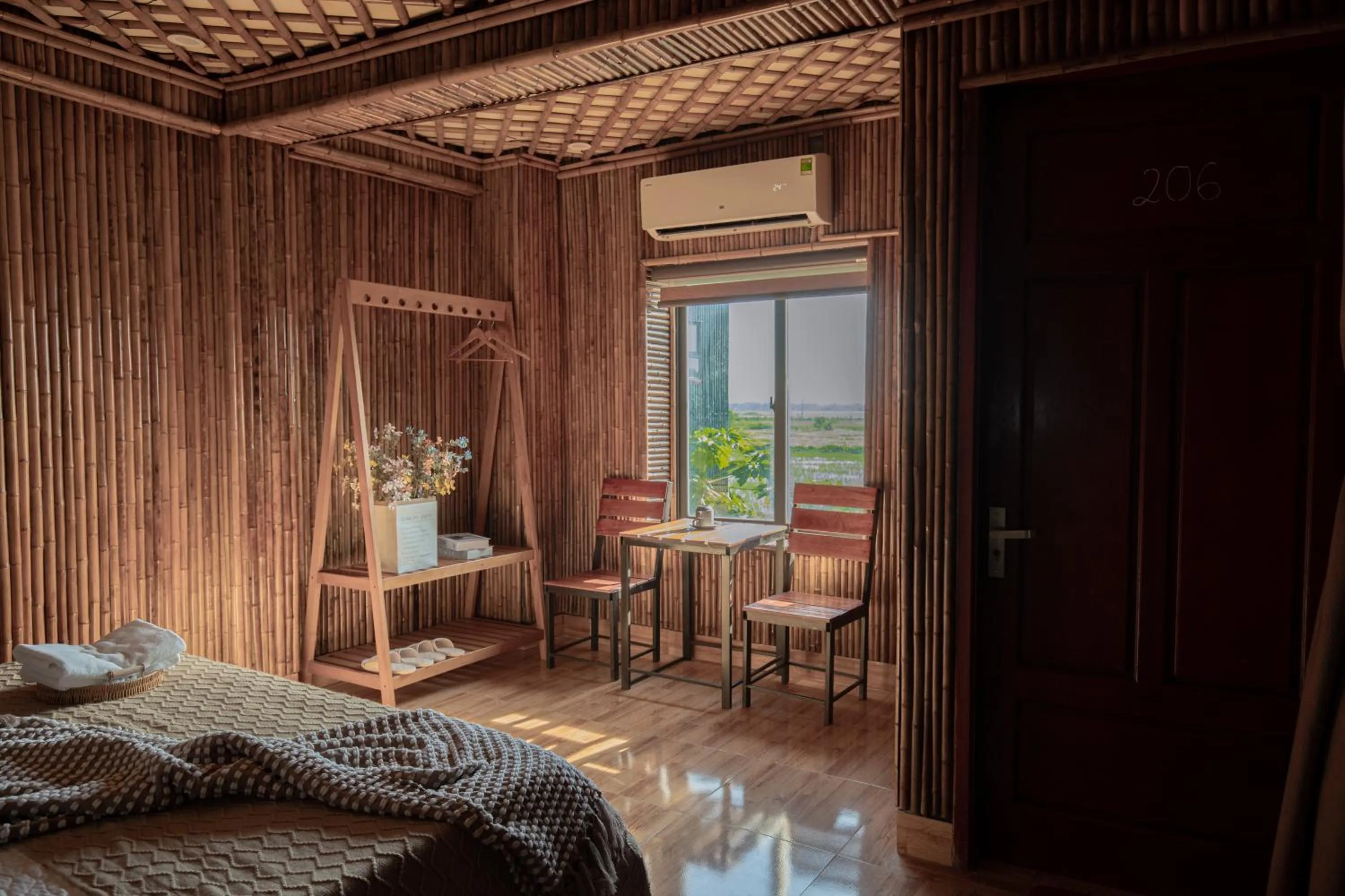 Bed in Bamboo Hill Villa