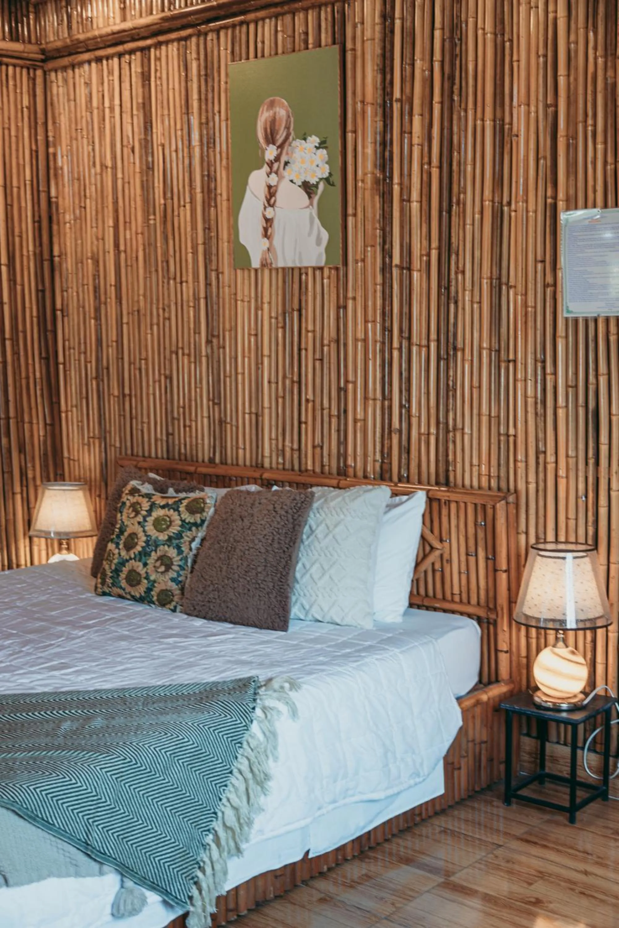 Bed in Bamboo Hill Villa