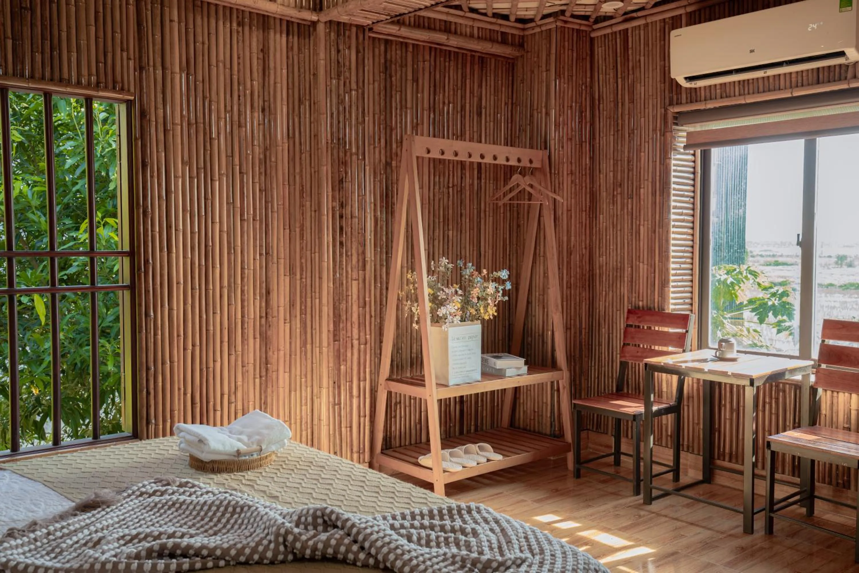 Bed in Bamboo Hill Villa