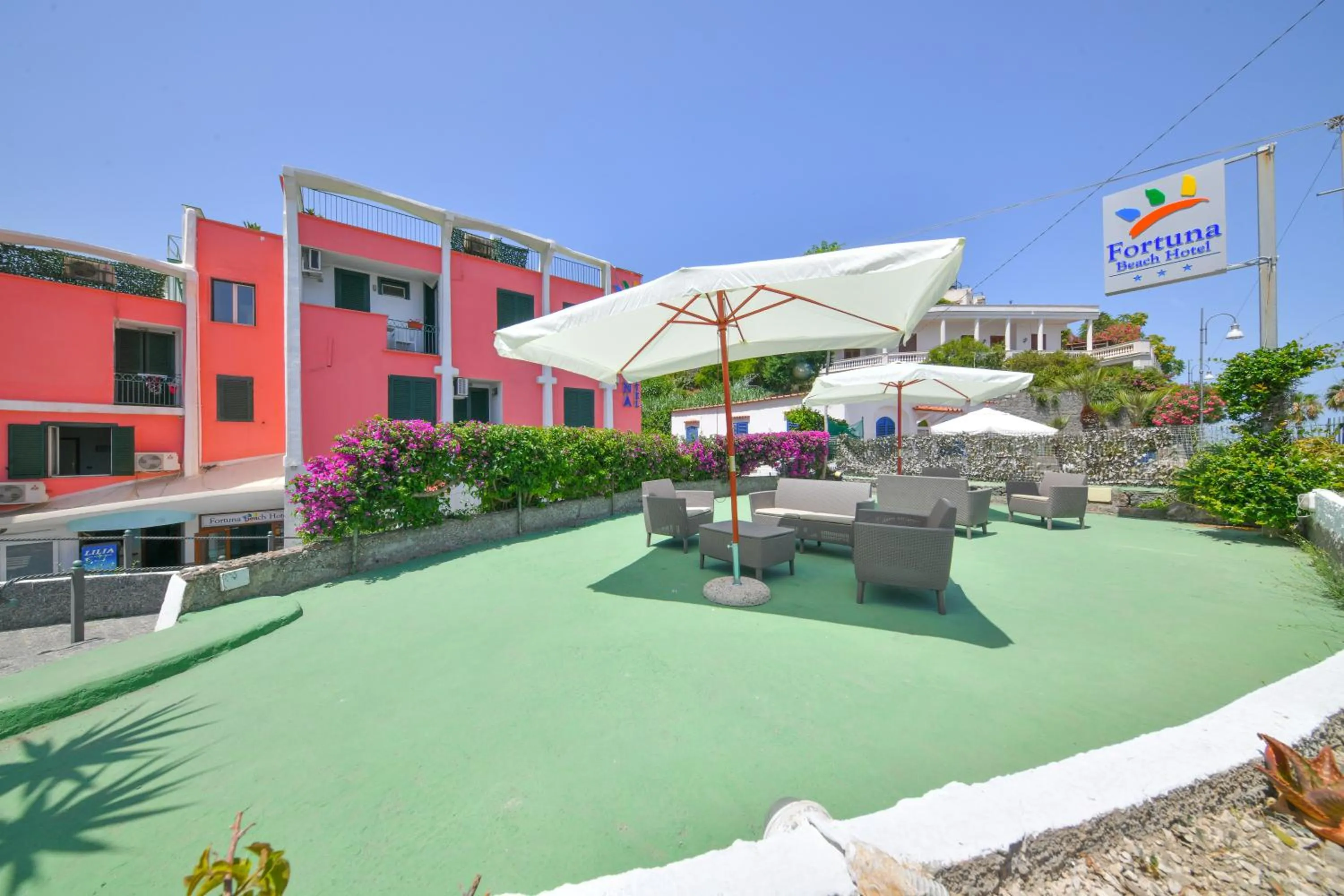 Property Building in Fortuna Beach - Seaside Hotel