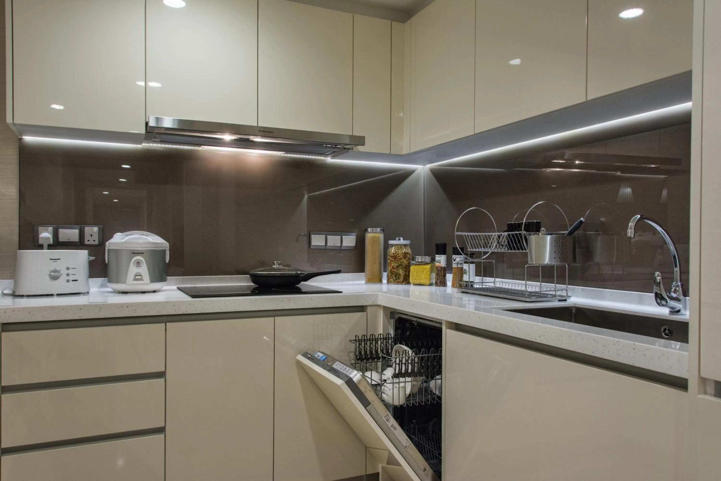 Kitchen or kitchenette in Ascott Sentral Kuala Lumpur