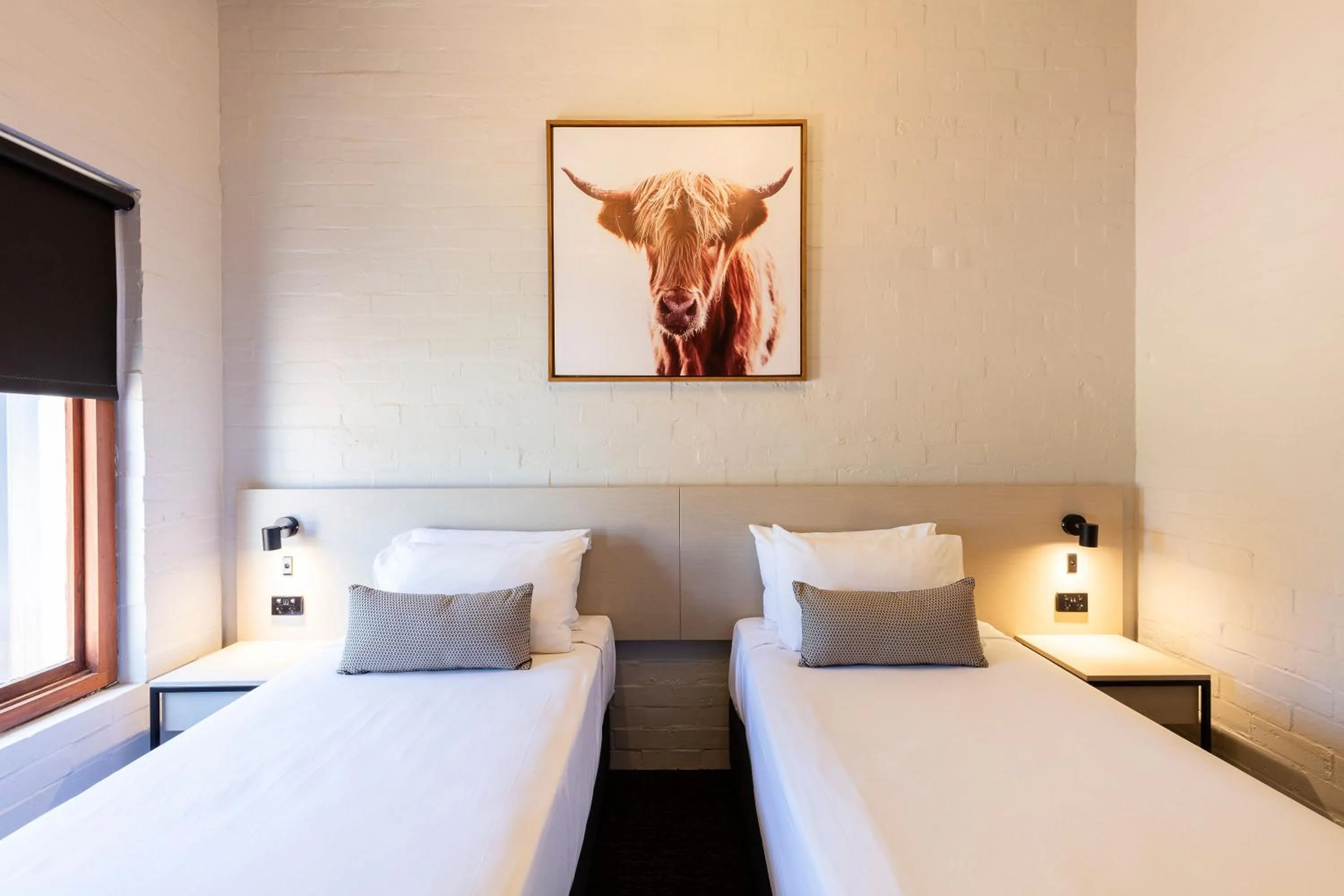 Bedroom, Bed in Nightcap at Wintersun Hotel