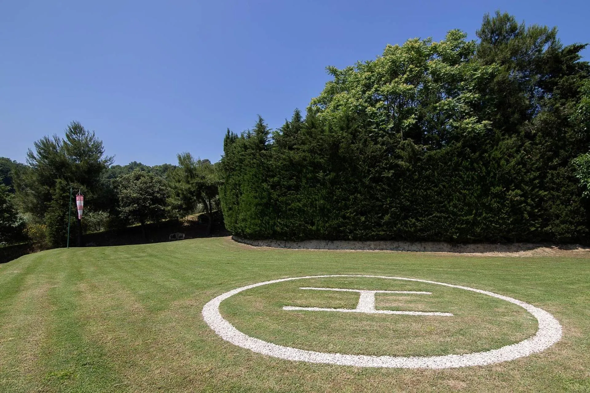 Area and facilities in Villa Cattani Stuart XVII secolo