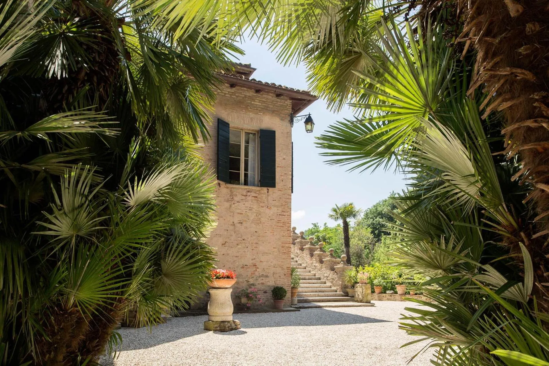 Garden in Villa Cattani Stuart XVII secolo