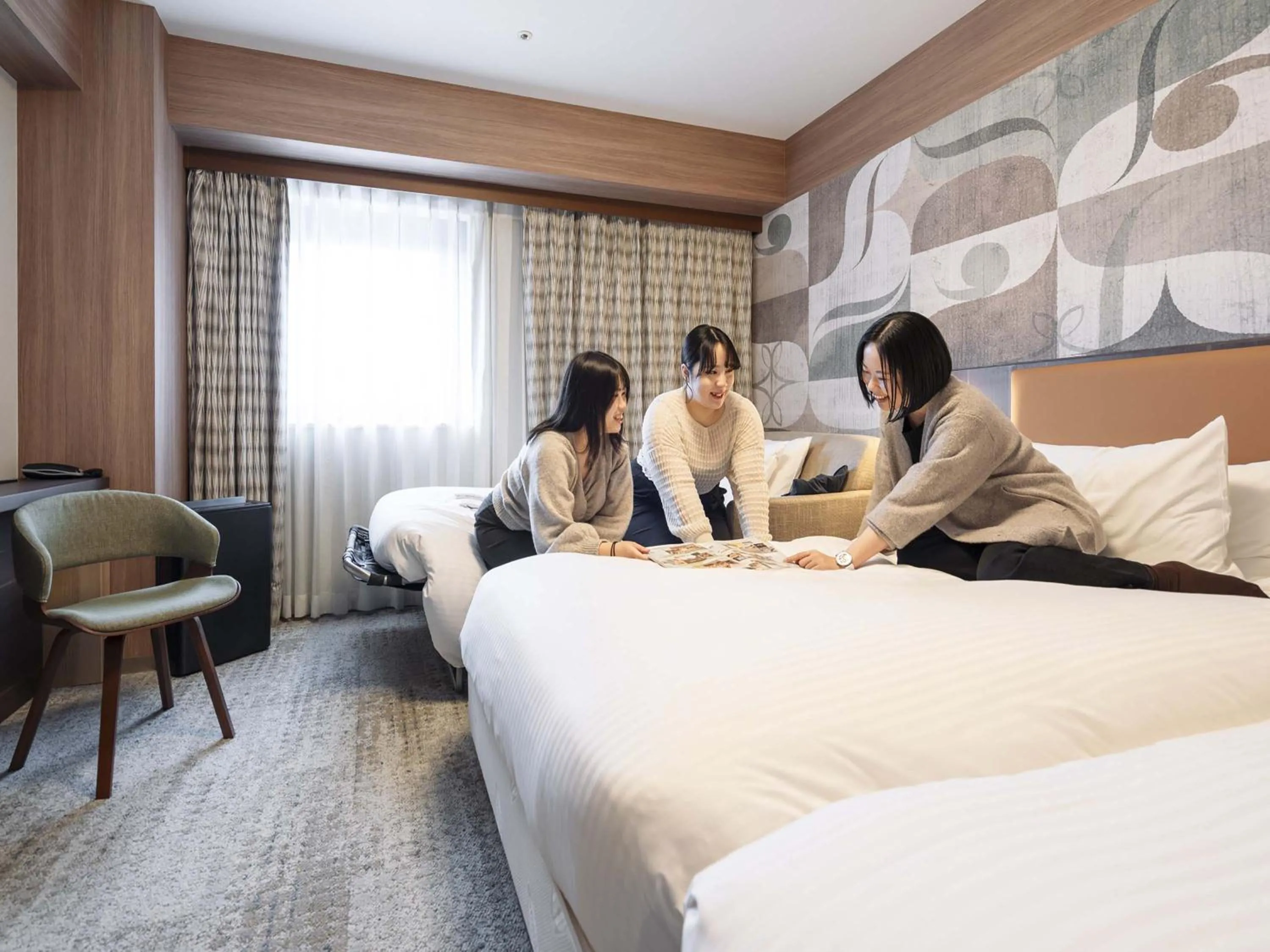 Bed in Richmond Hotel Sapporo Odori