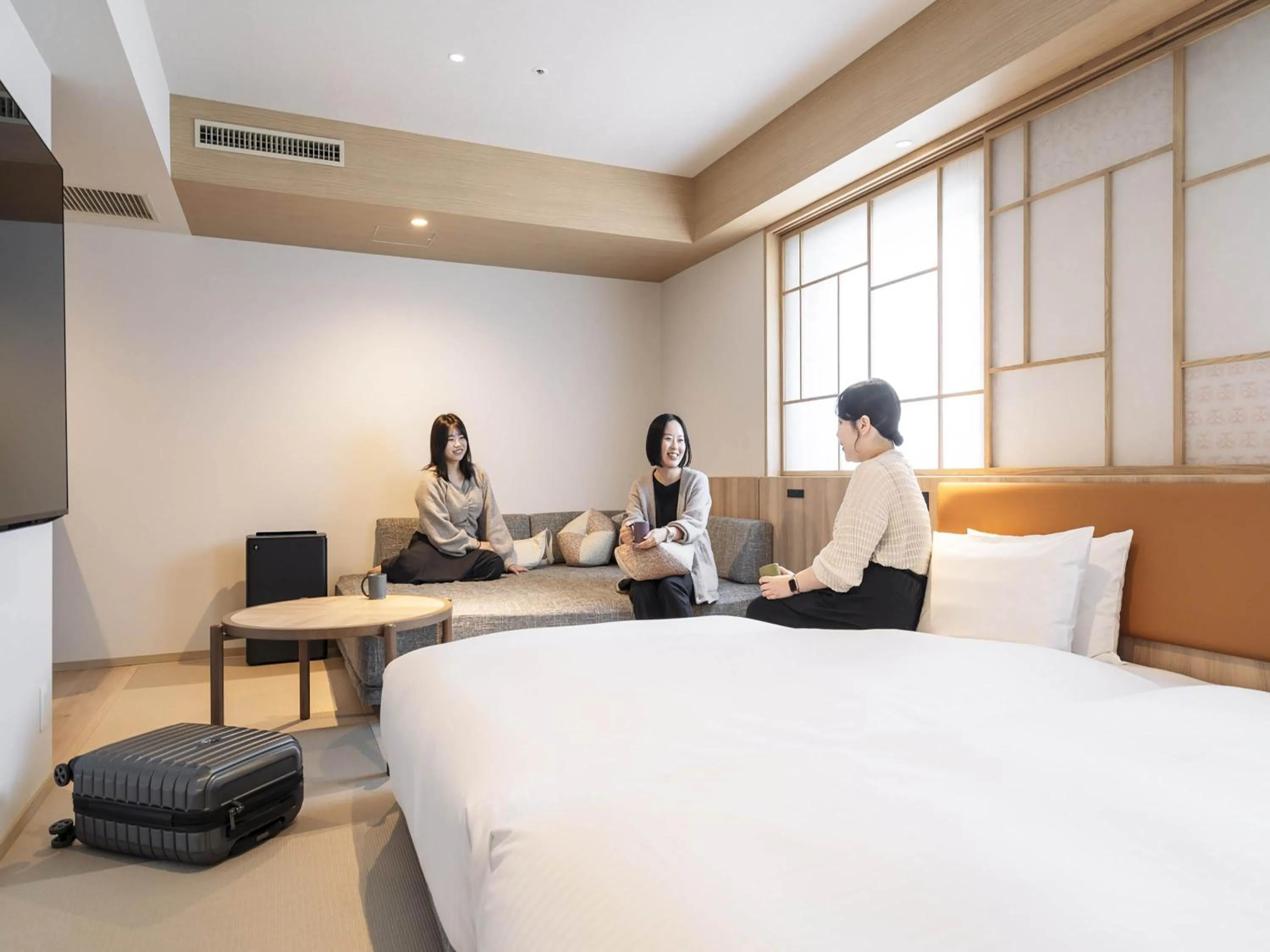 Bed in Richmond Hotel Sapporo Odori