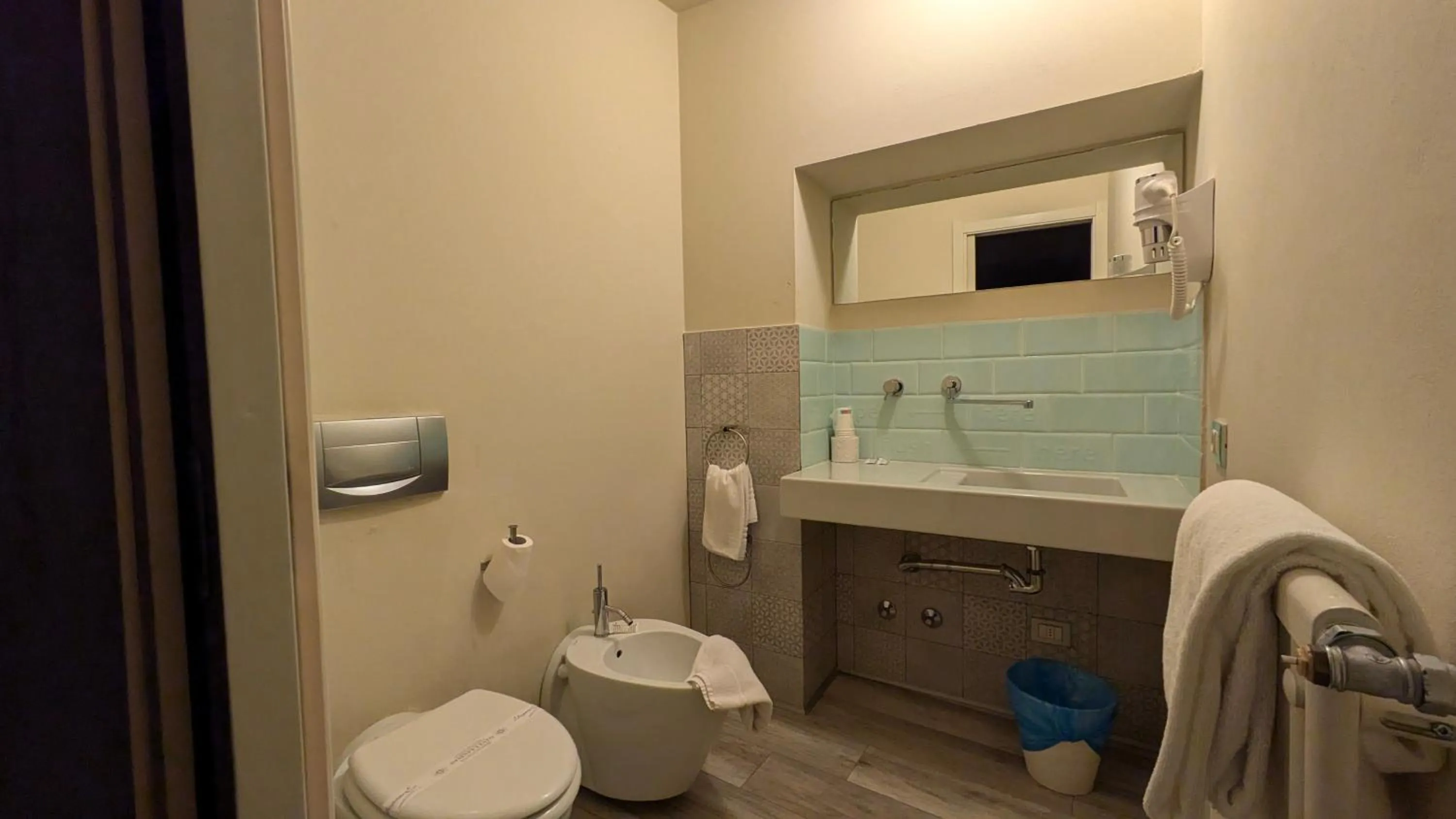 Bathroom in Hotel Aracoeli