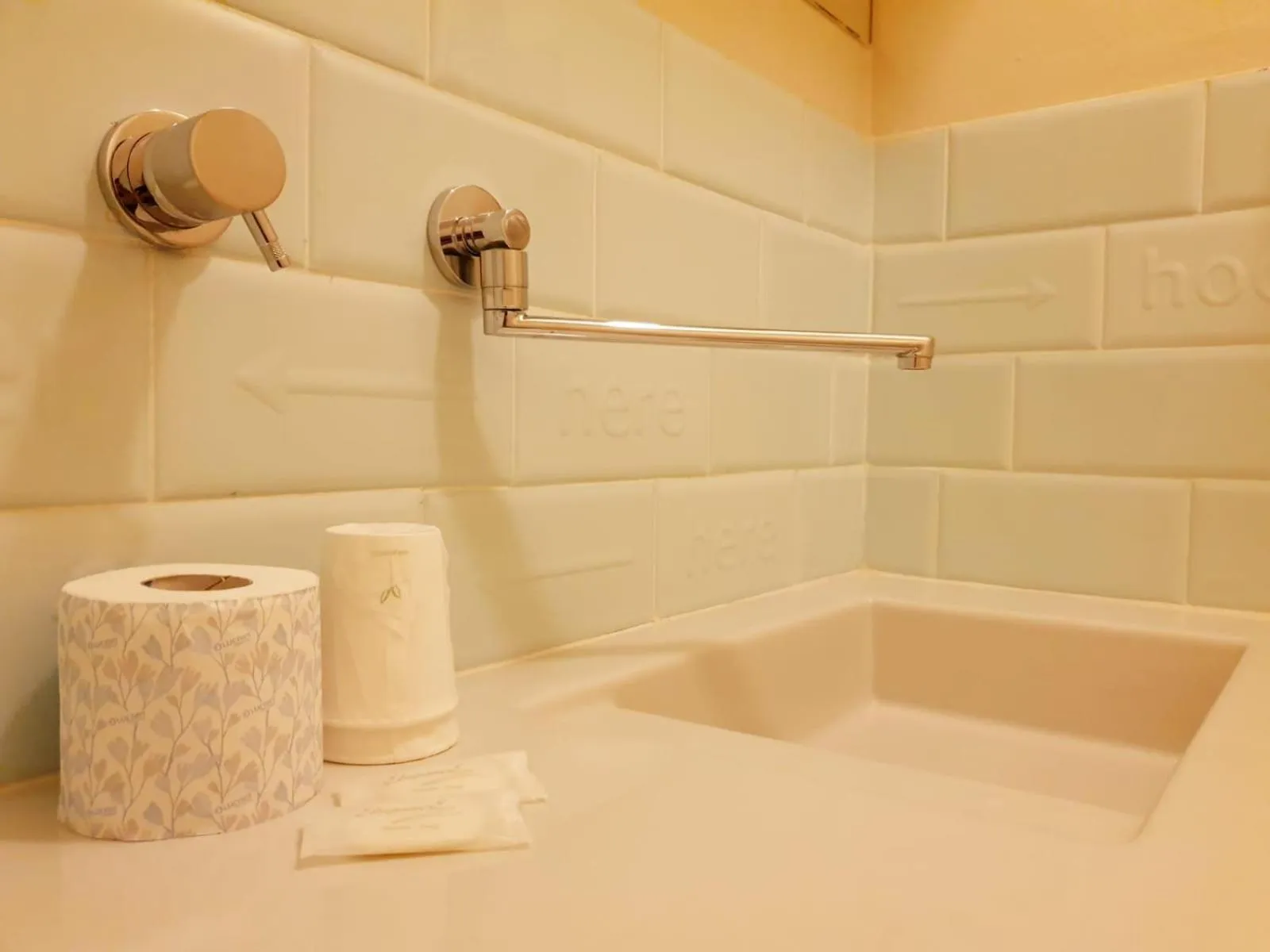 Bathroom in Hotel Aracoeli