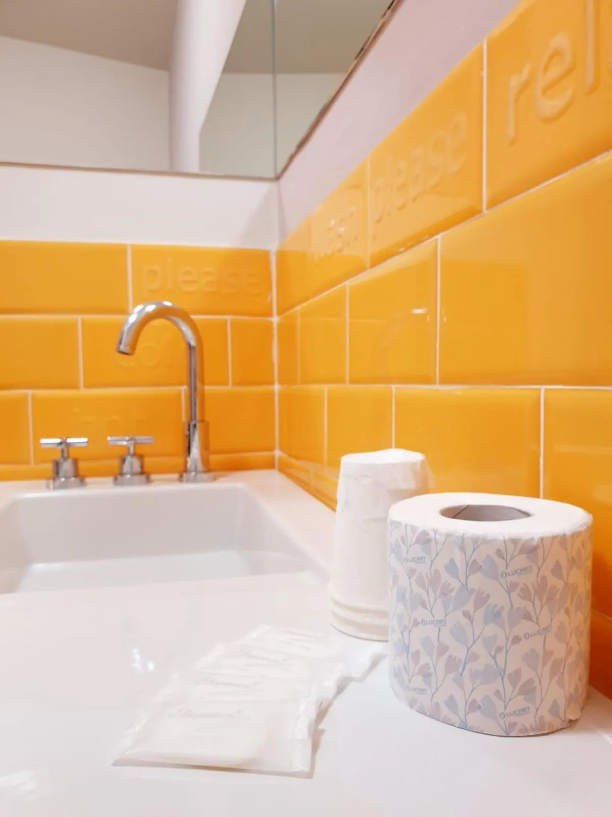 Bathroom in Hotel Aracoeli