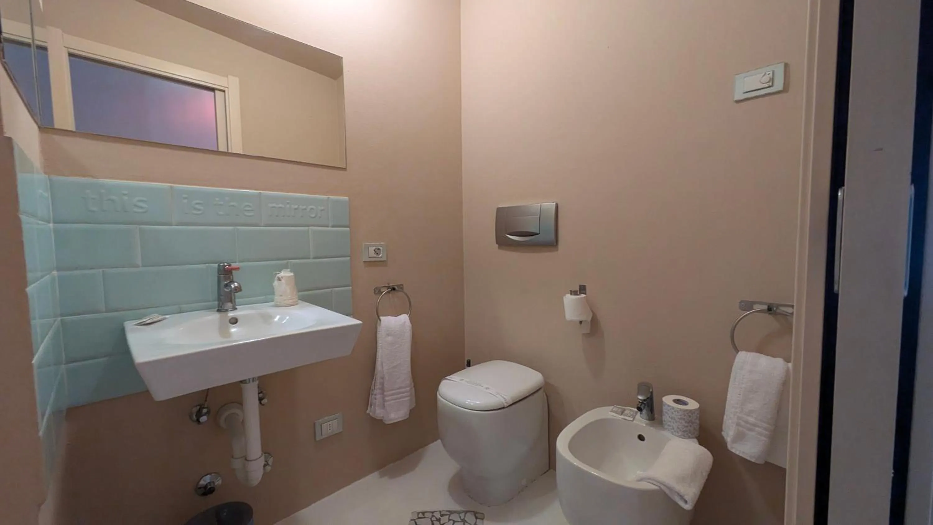 Bathroom in Hotel Aracoeli