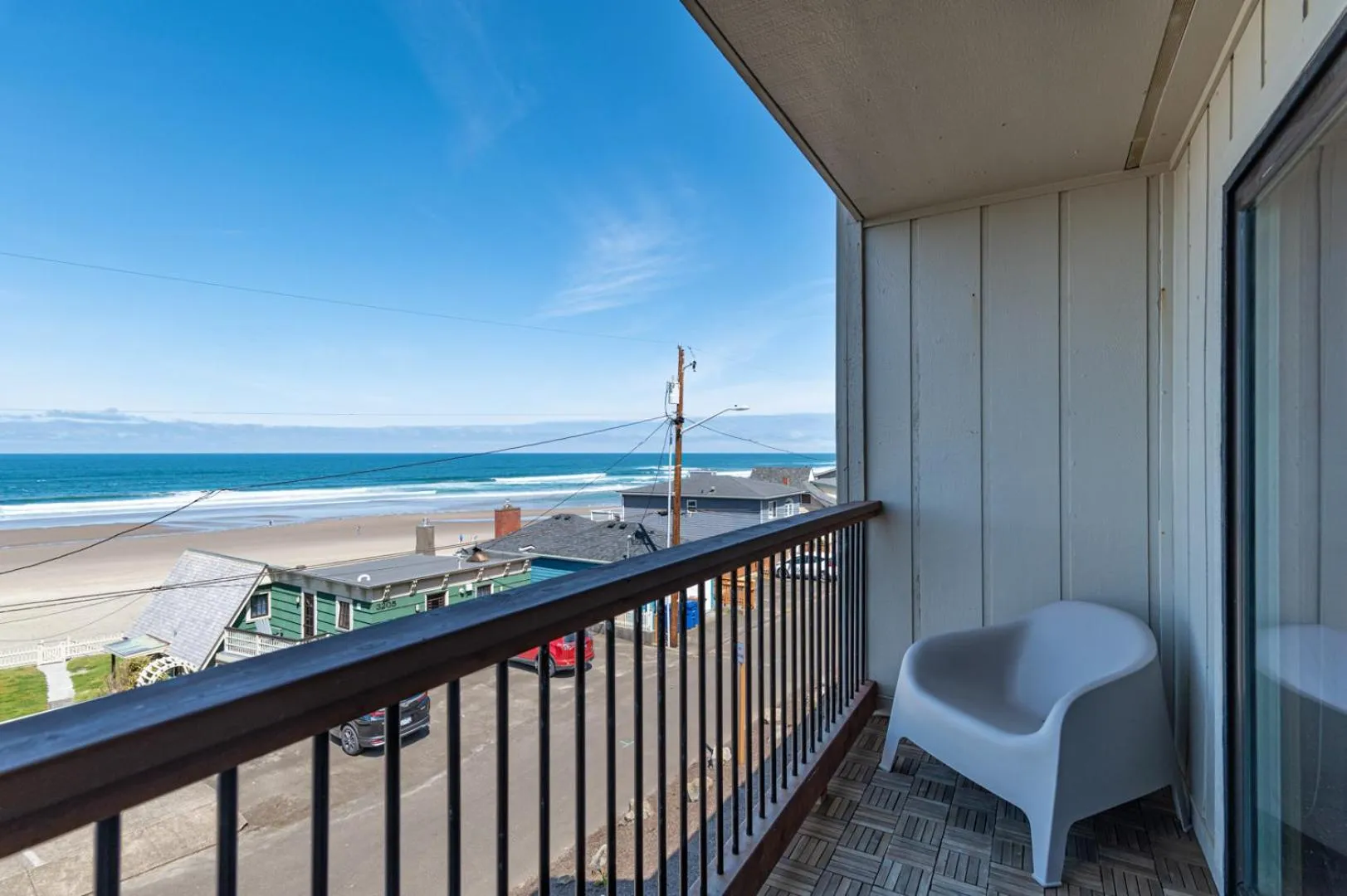 Patio in Surftides Plaza Rentals