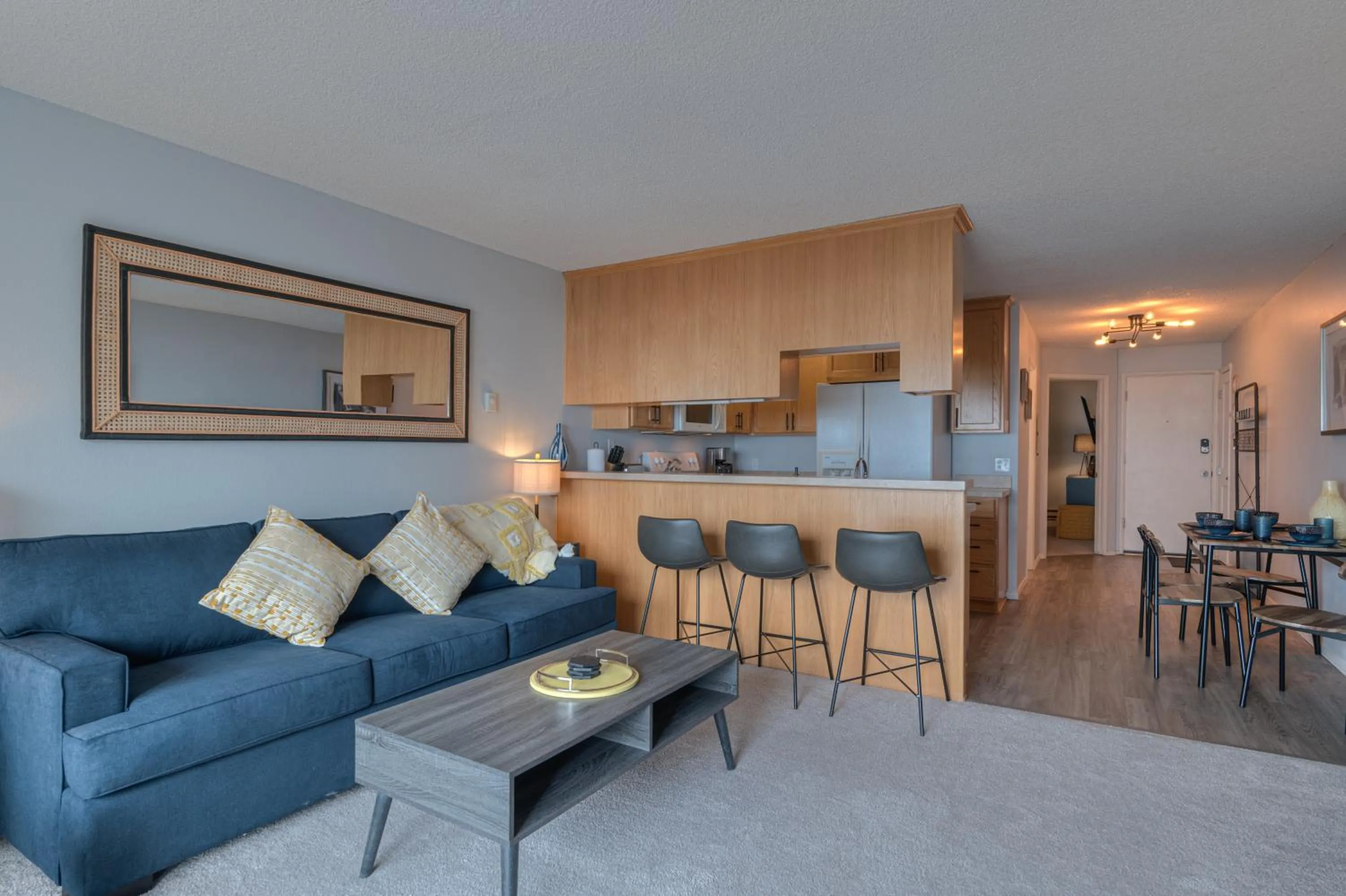 Kitchen or kitchenette in Surftides Plaza Rentals