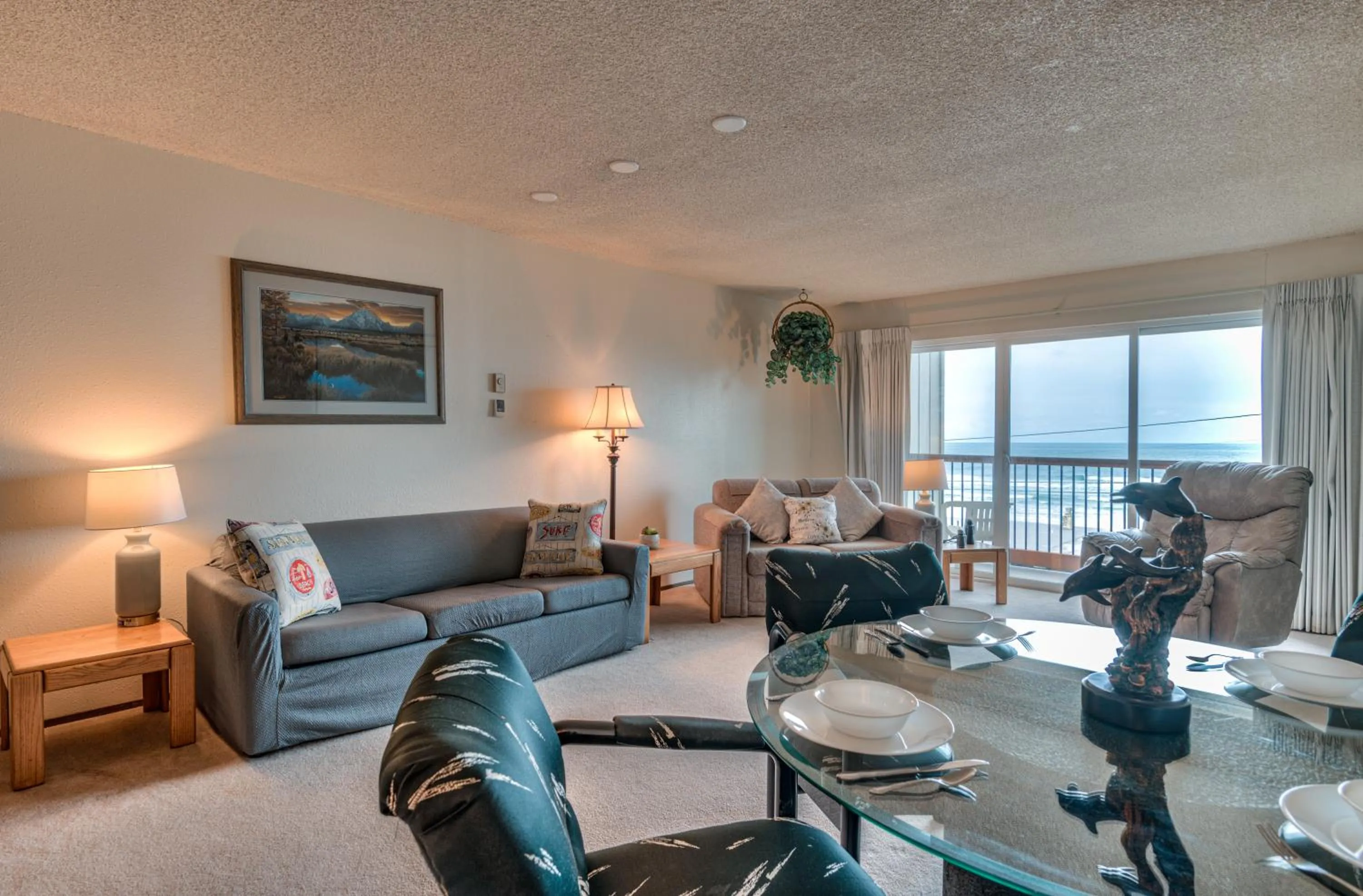 Living room in Surftides Plaza Rentals