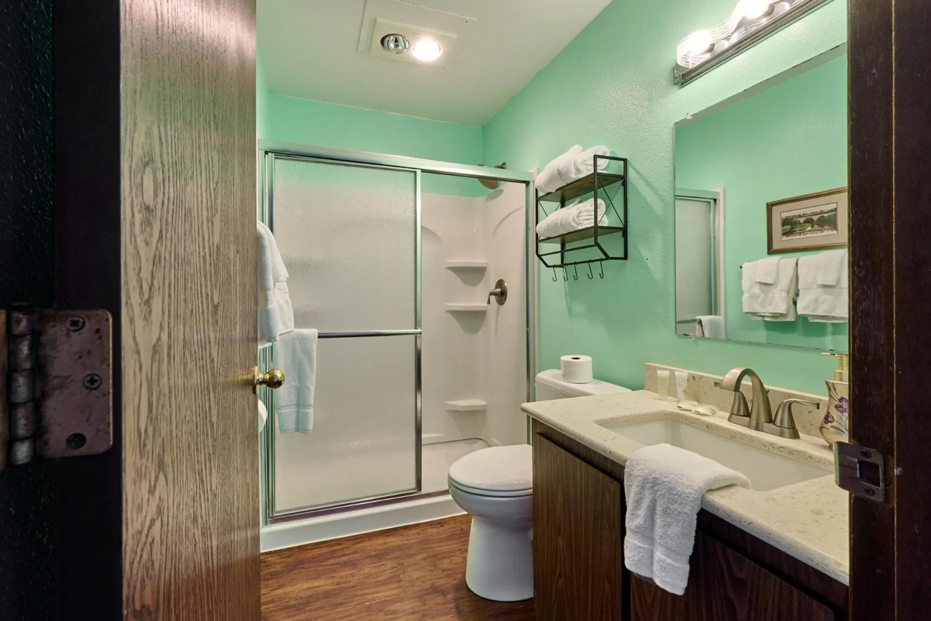 Bathroom in Surftides Plaza Rentals