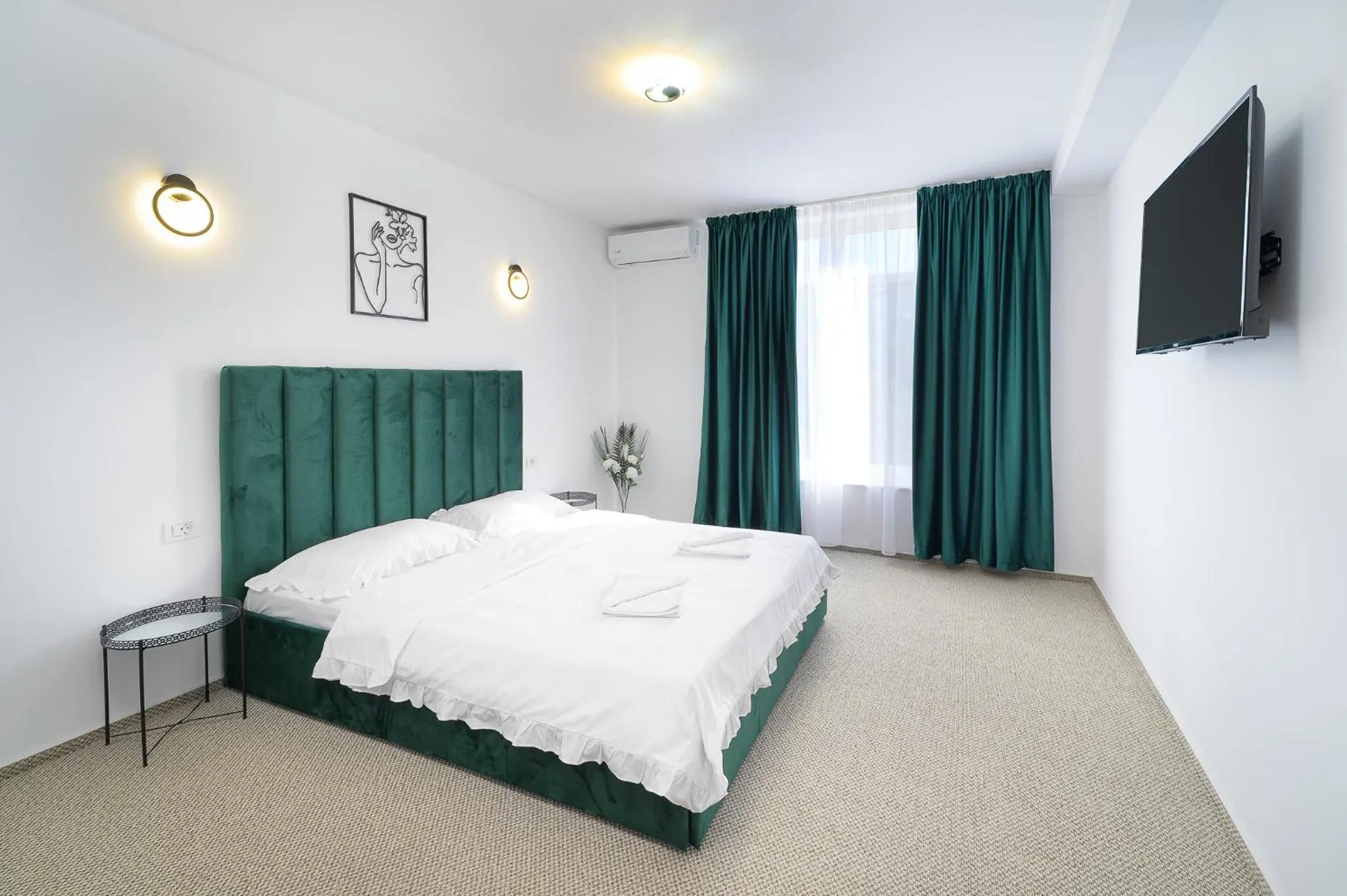 Bed in Hotel Francesca