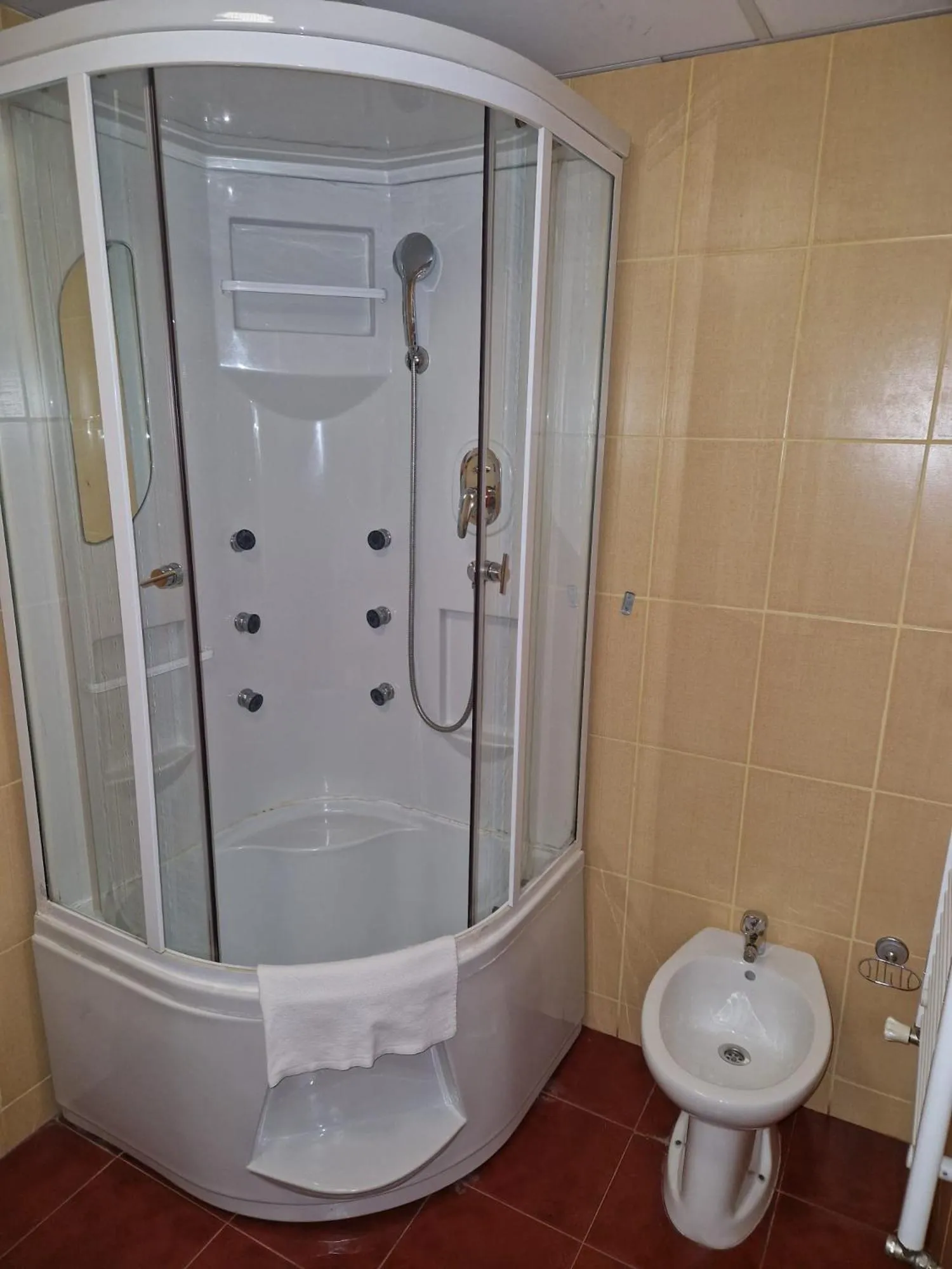 Shower in Hotel Francesca