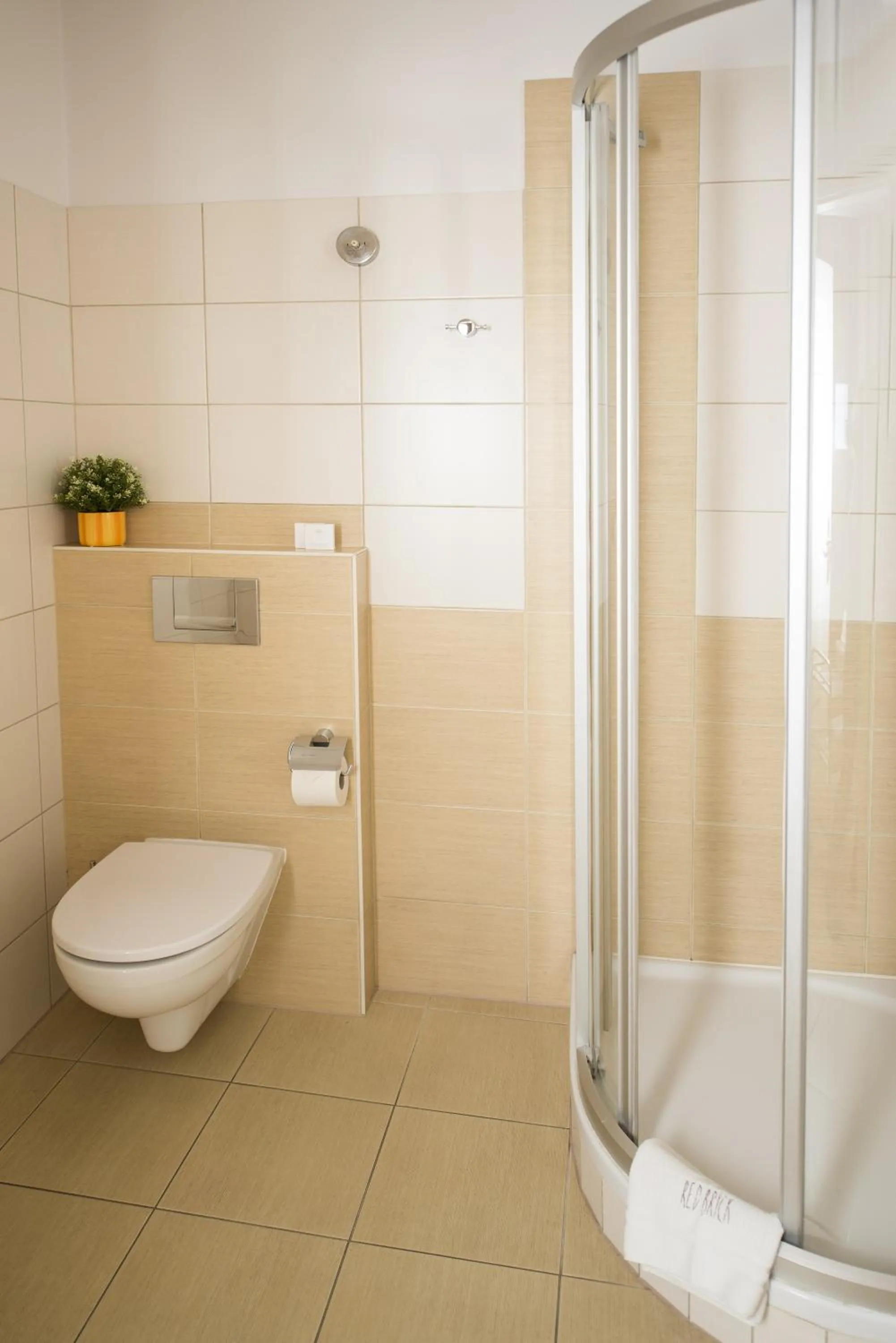 Shower in Red Brick Apartments