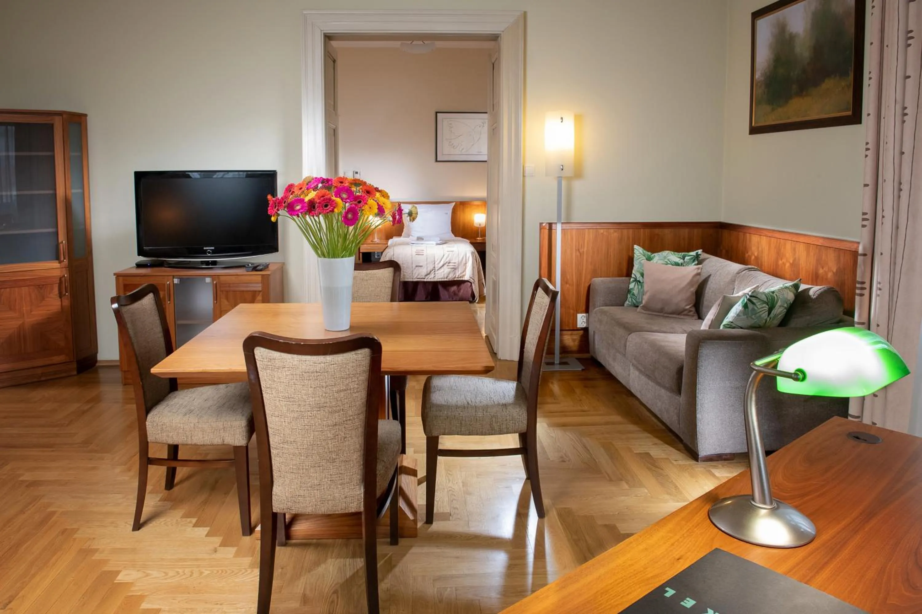 TV and multimedia in Red Brick Apartments