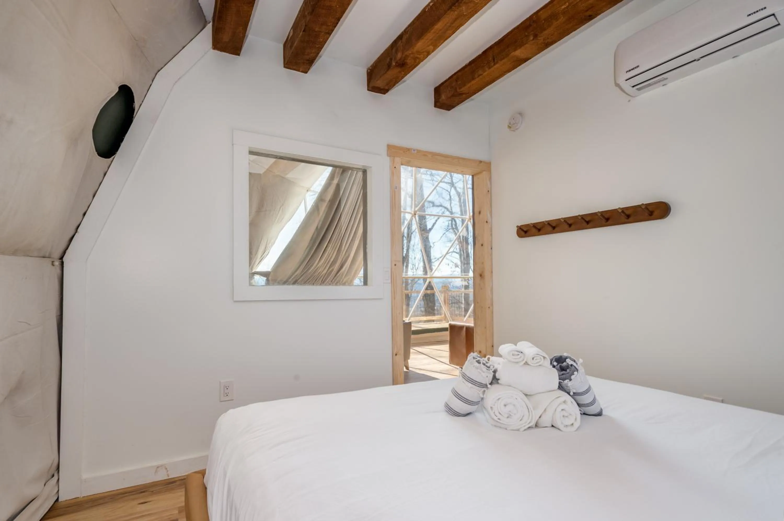 Bed in The Glamping Collective