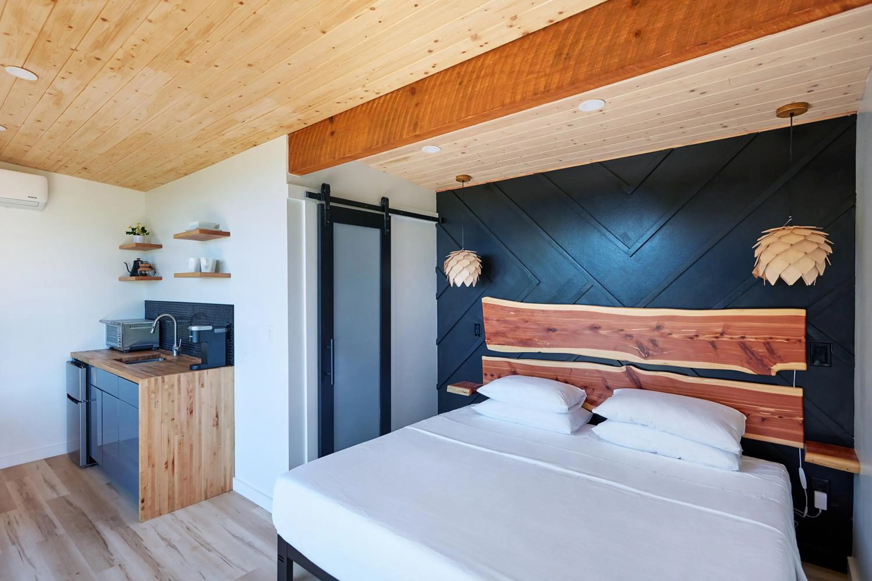 Bed in The Glamping Collective