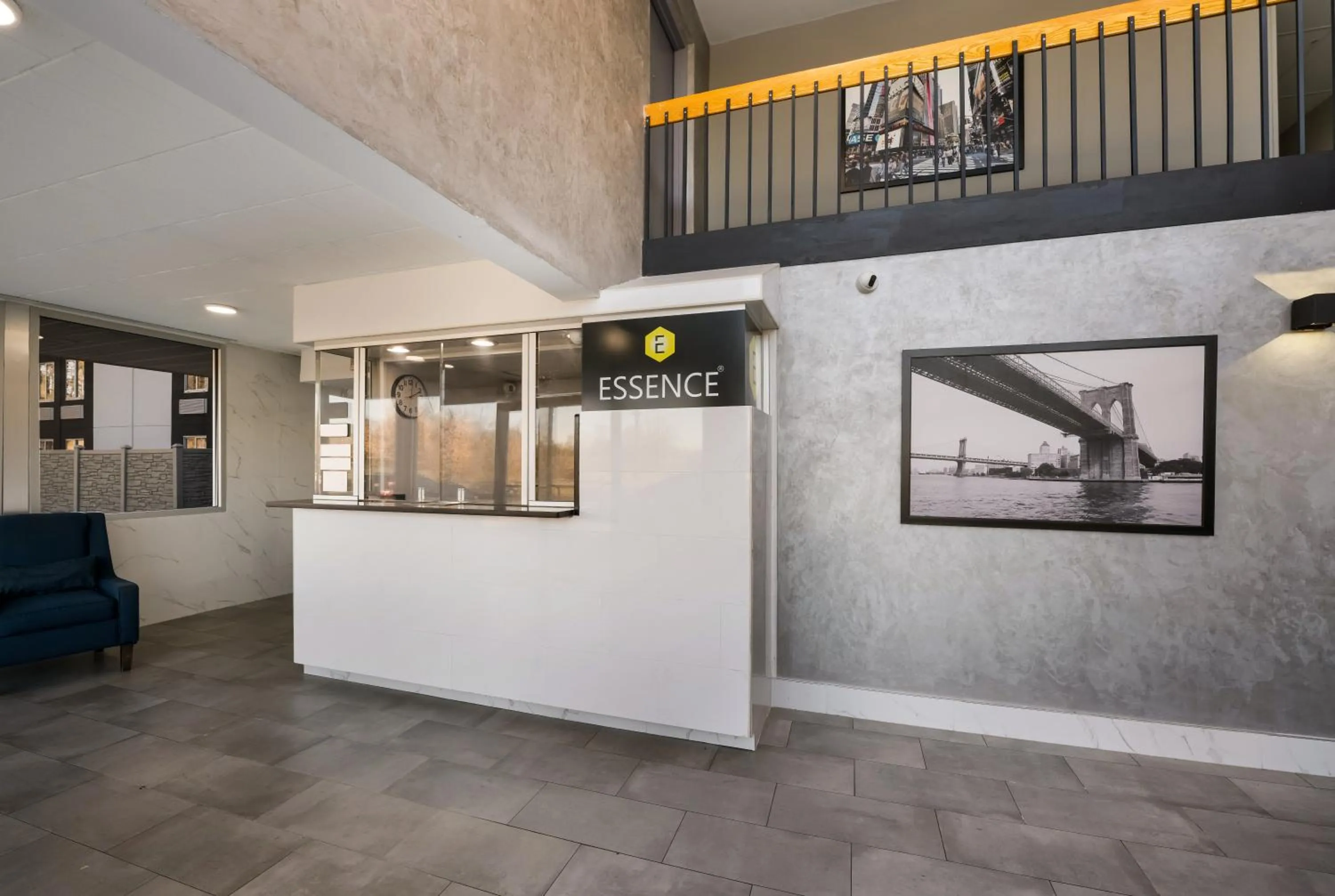 Lobby or reception in Essence Express Wayne
