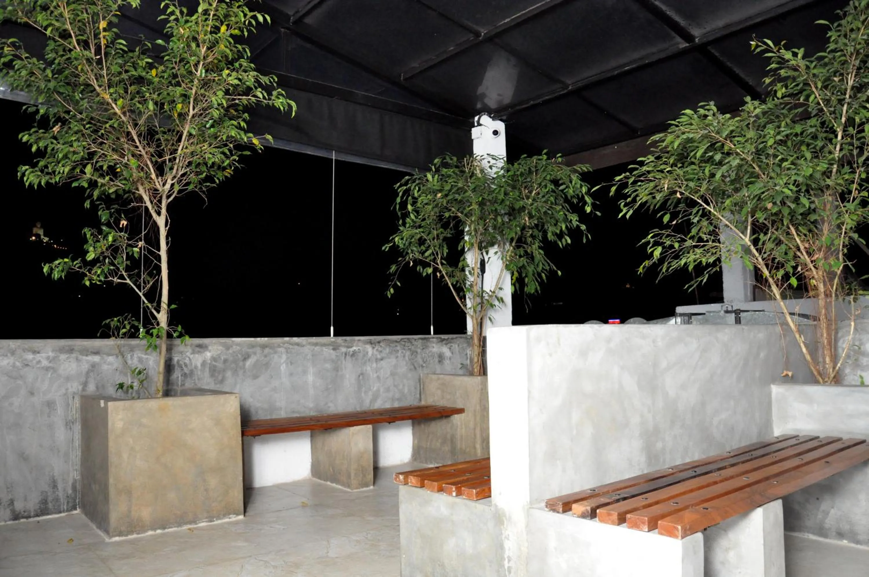 Balcony/Terrace in Cafe Aroma Inn