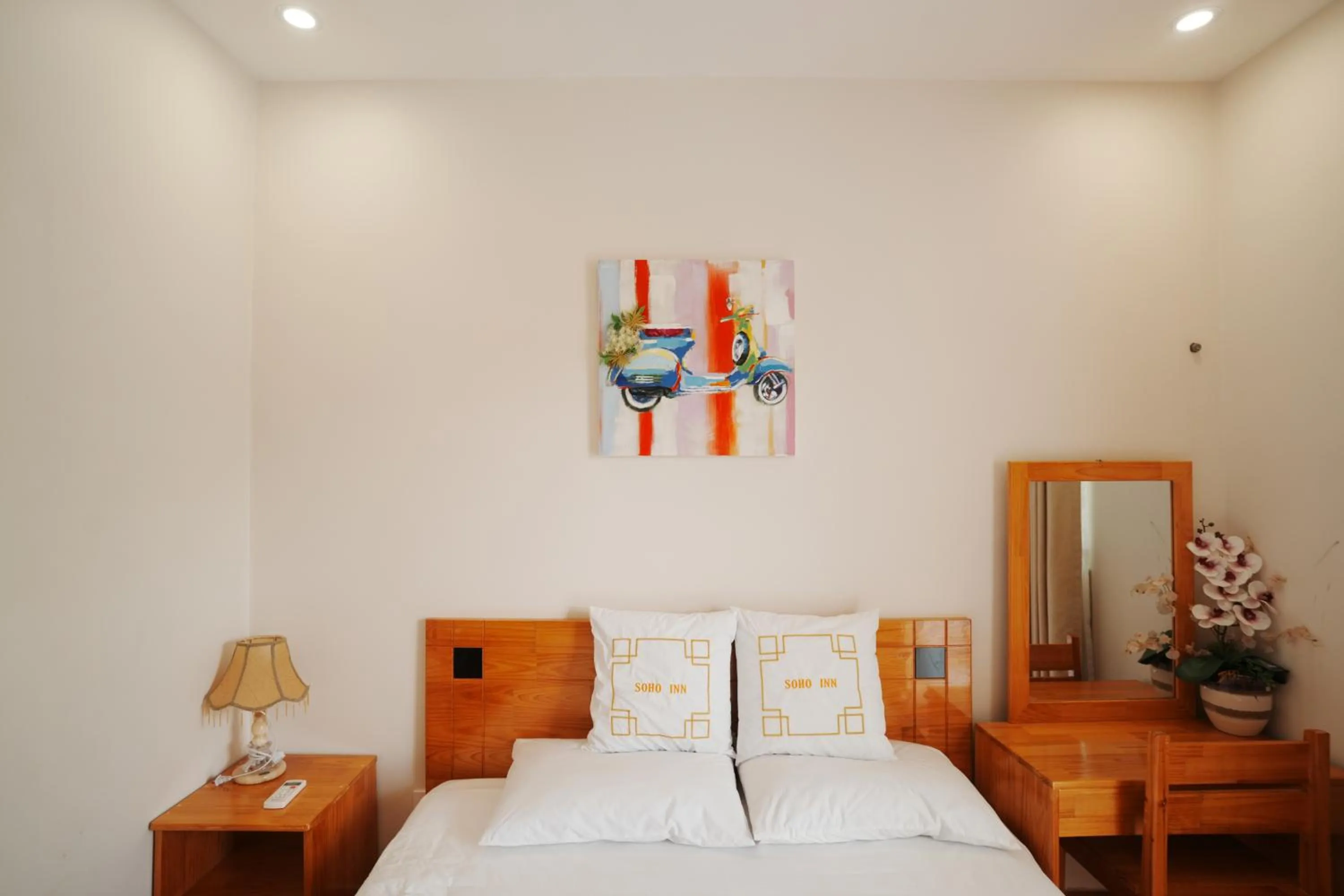 Photo of the whole room in Soho Inn