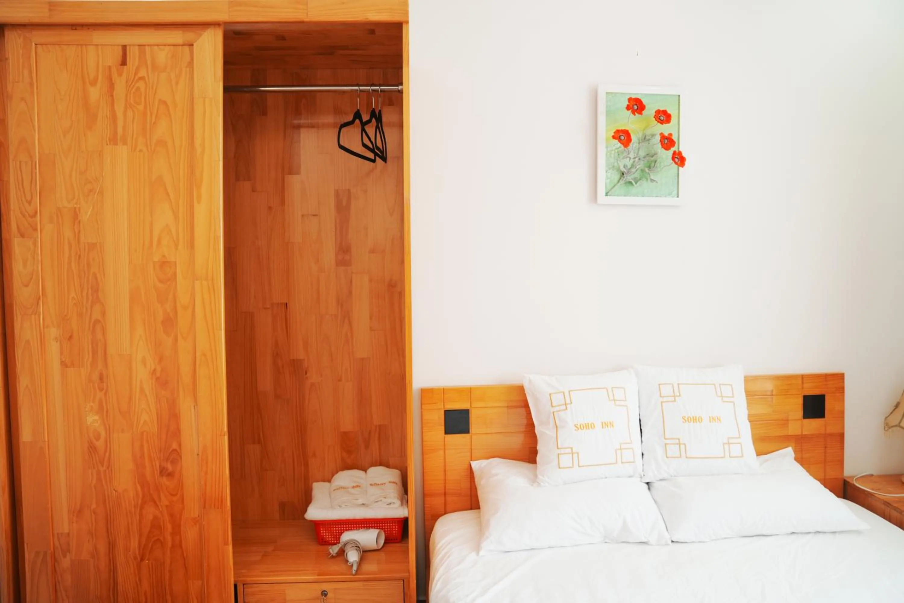 Photo of the whole room in Soho Inn