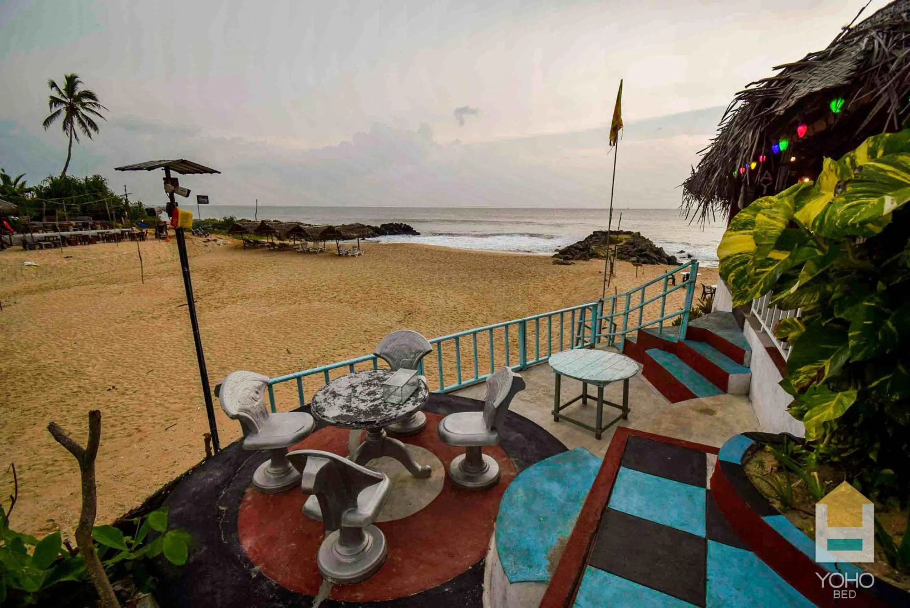 Sea view in Little Pumpkin Cabanas & seafood restaurant