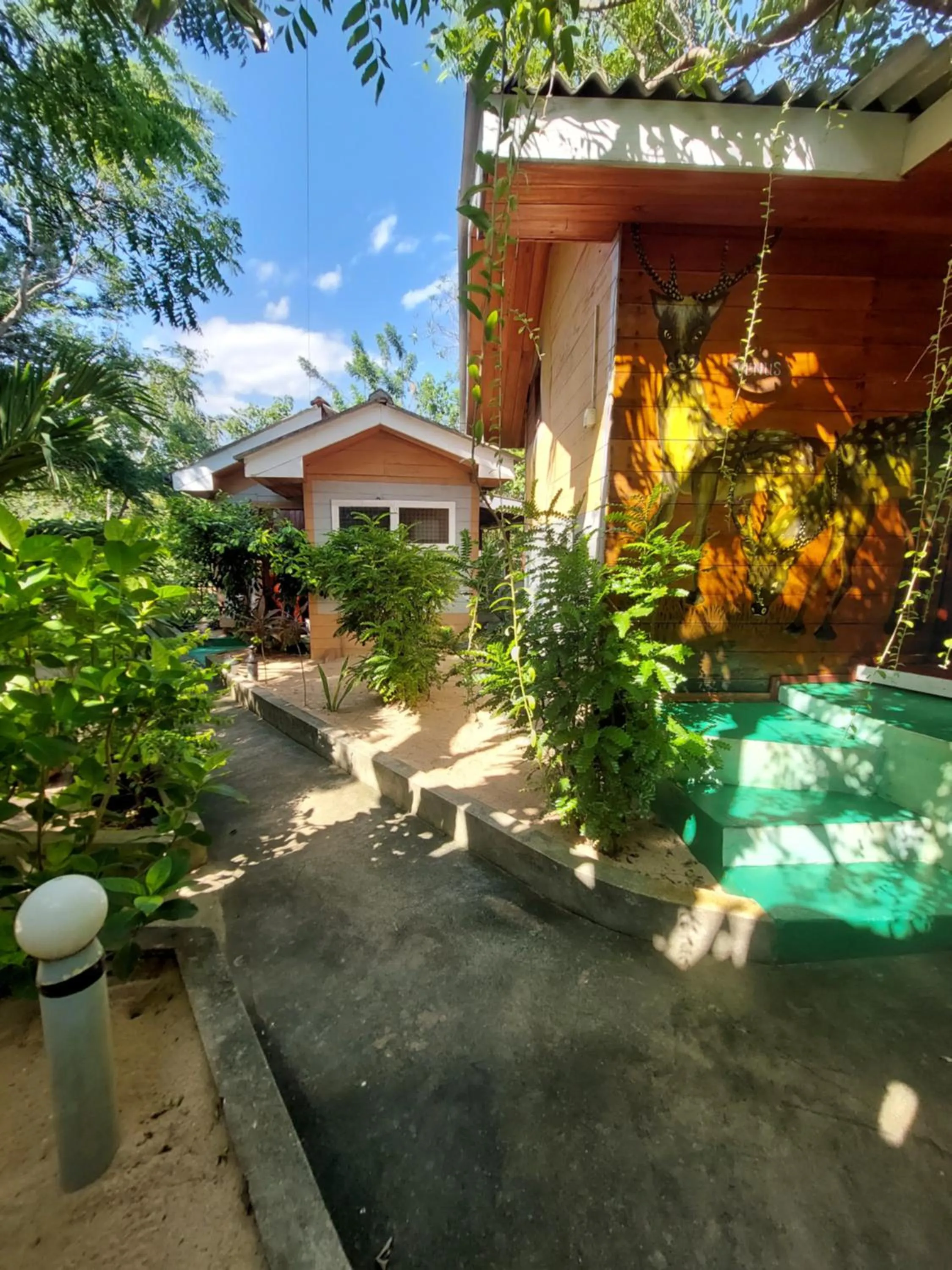 Property building in Little Pumpkin Cabanas & seafood restaurant