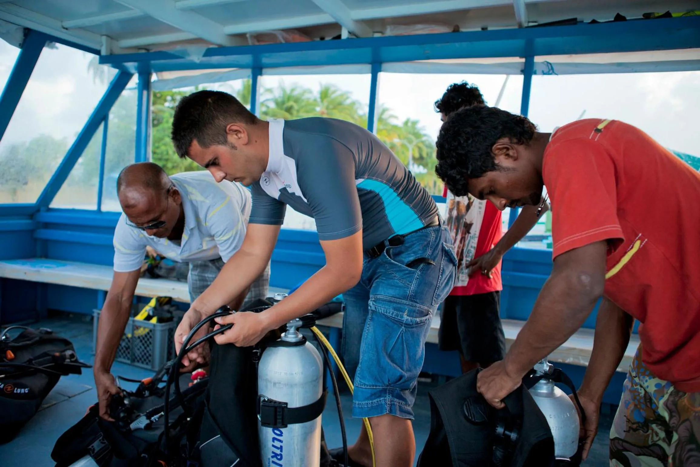 Diving in Kaani Village & Spa