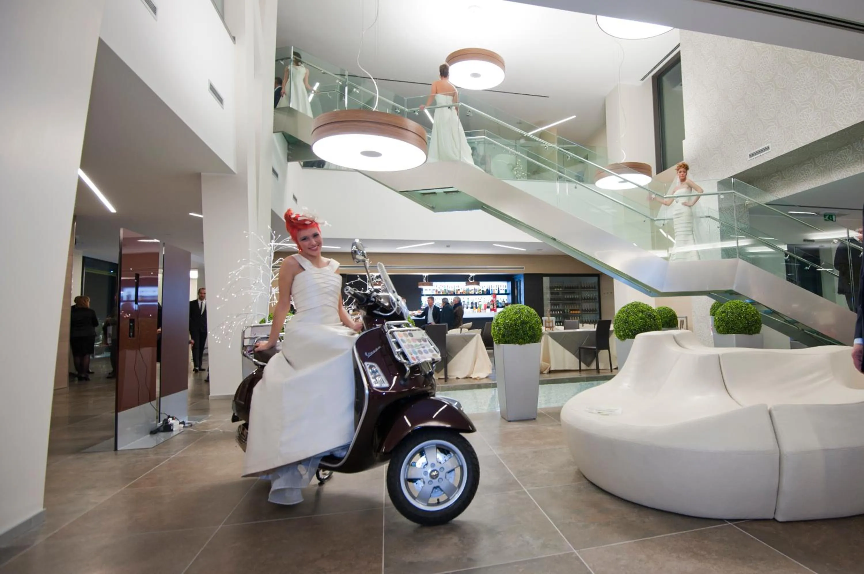 Lobby or reception in AS Hotel Limbiate Fiera