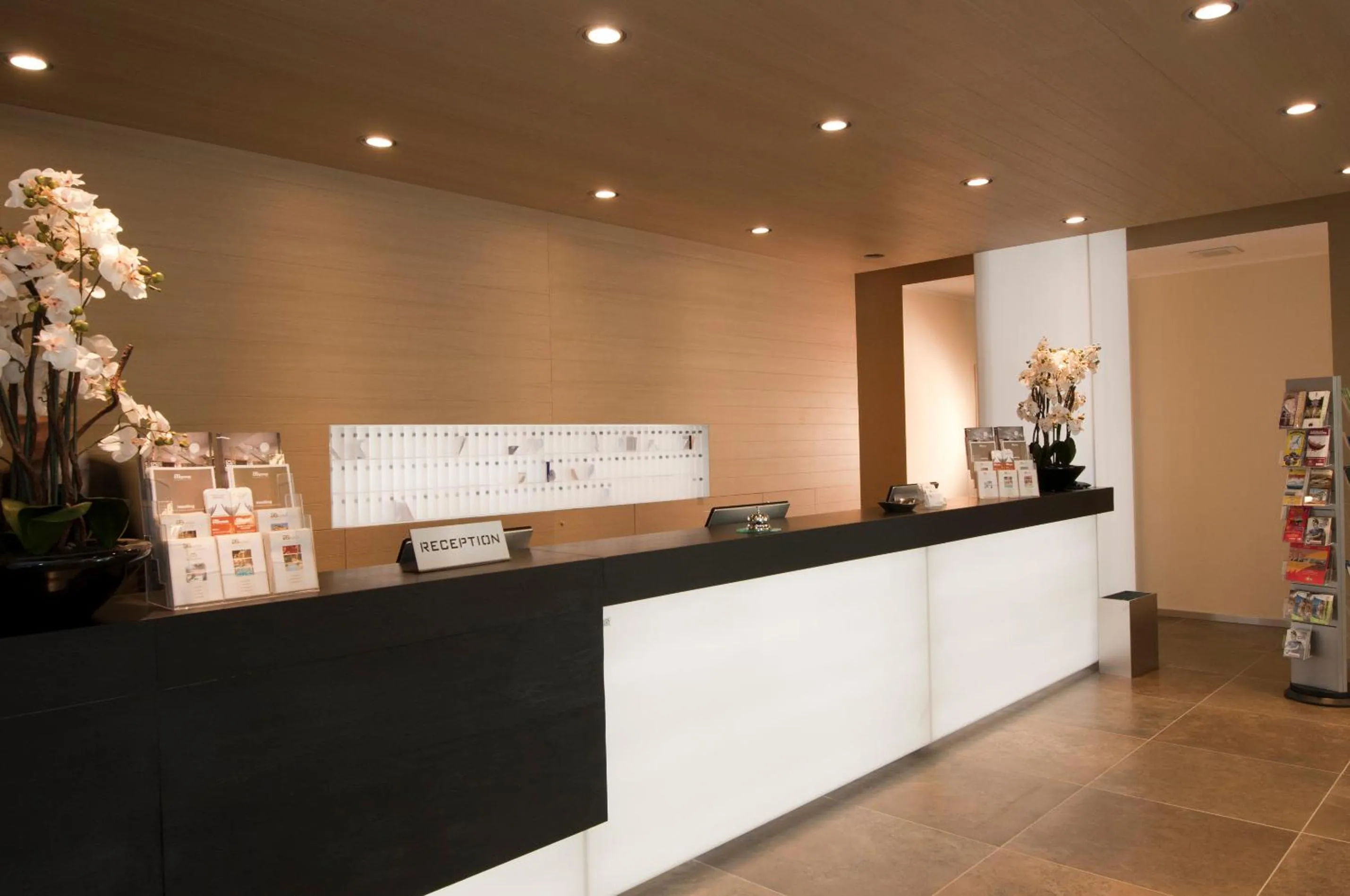 Lobby or reception in AS Hotel Limbiate Fiera