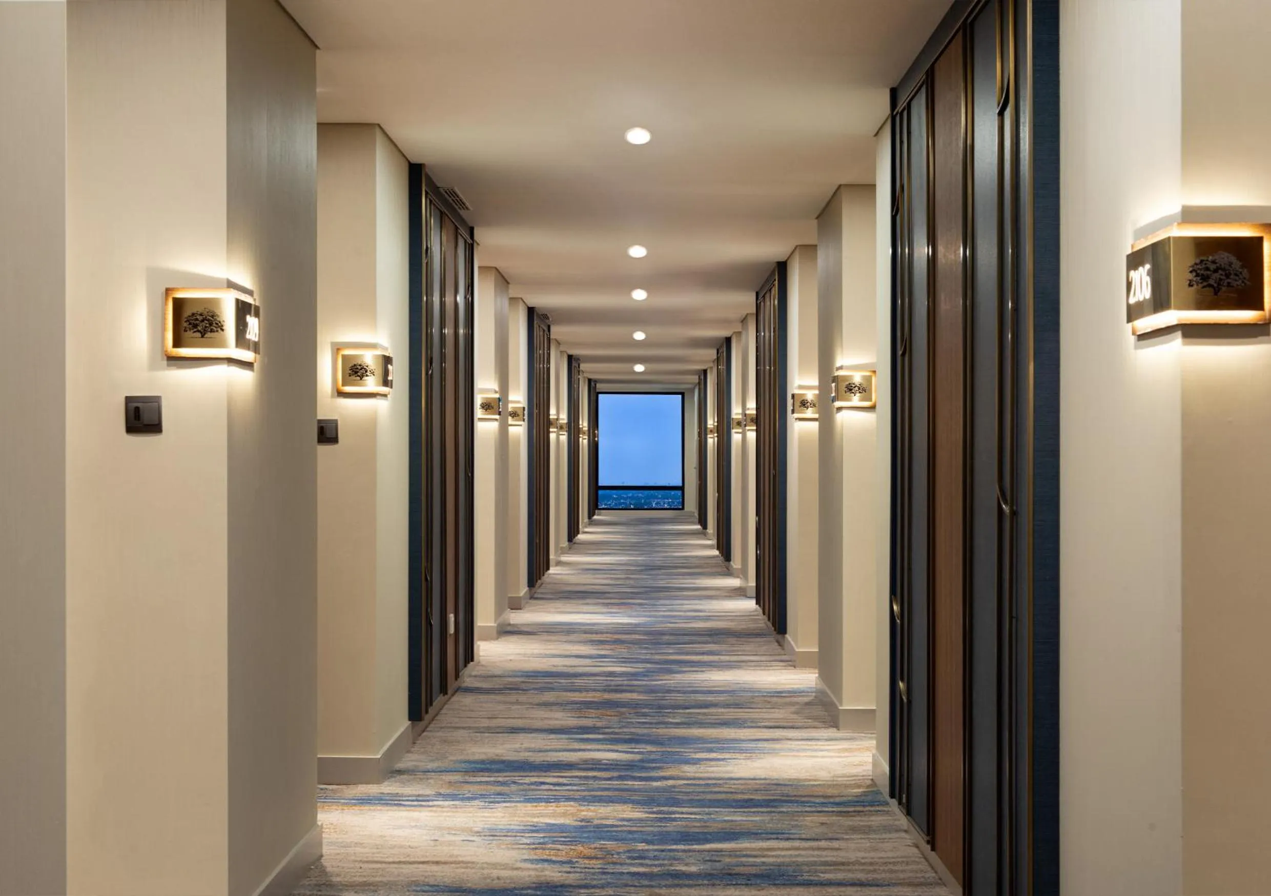 Floor plan in Trembesi Hotel